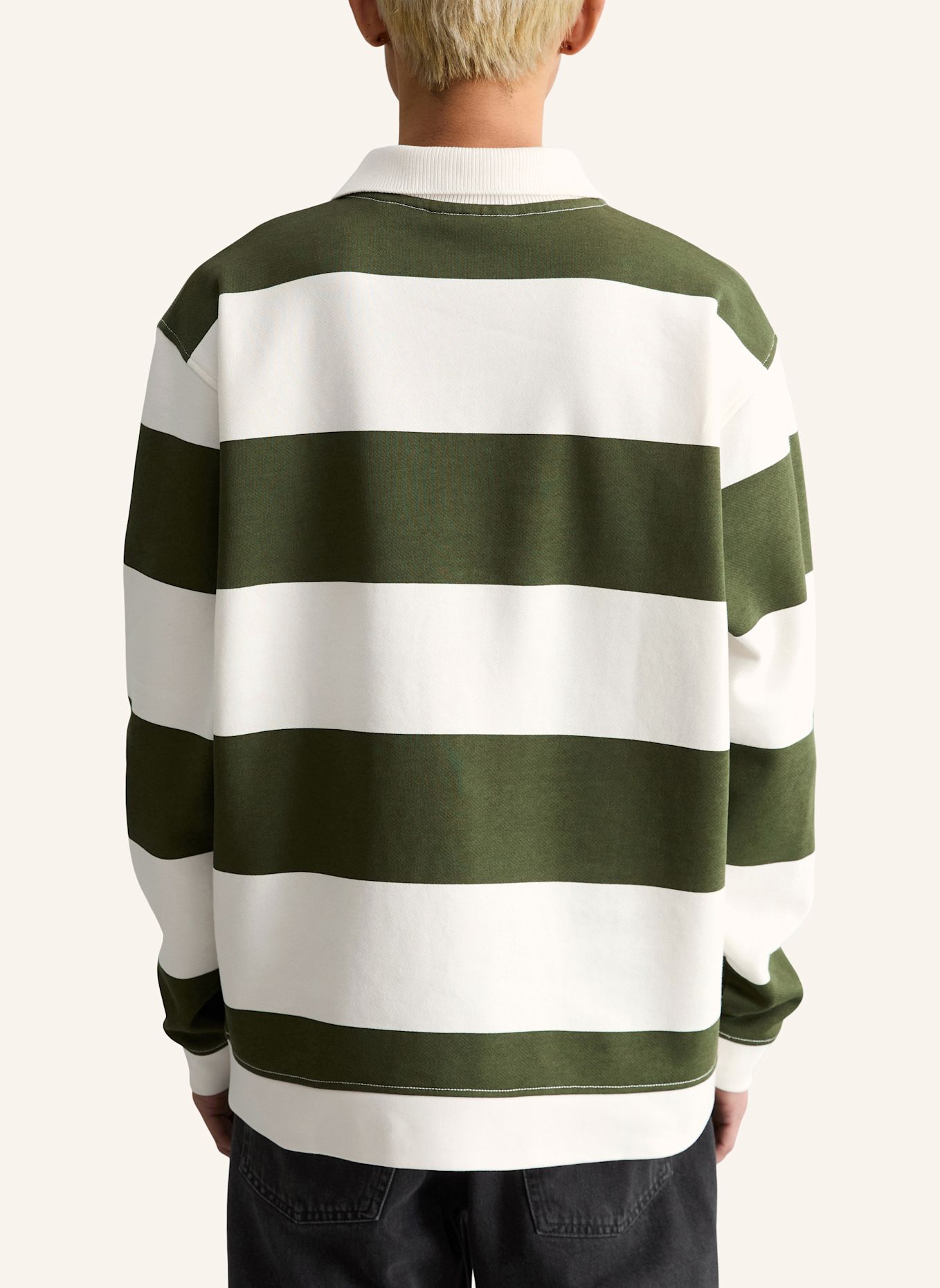 Marc O'Polo DENIM Sweatshirt: DUNKELGRÜN