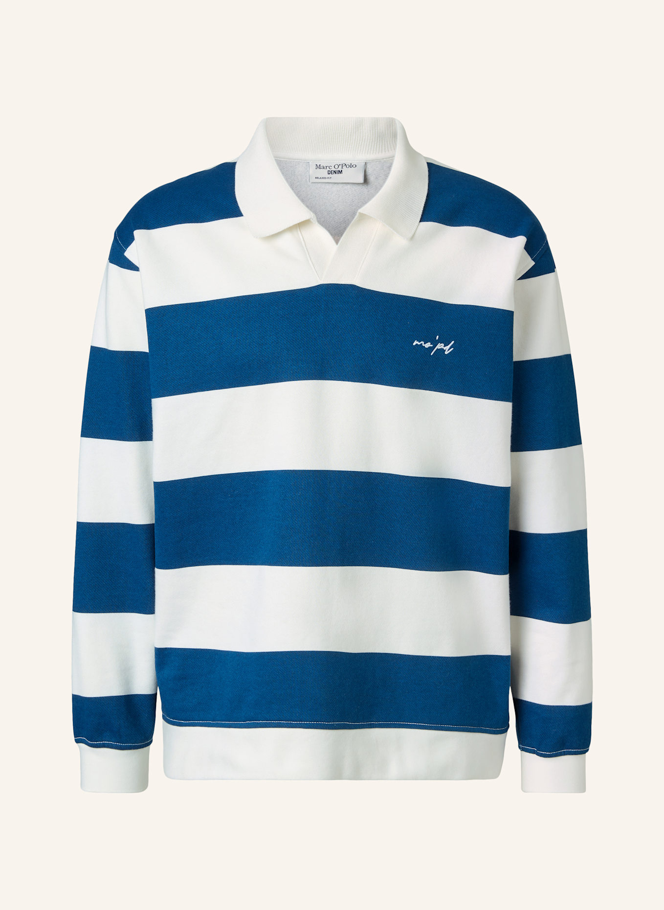 Marc O'Polo DENIM Sweatshirt: DUNKELBLAU