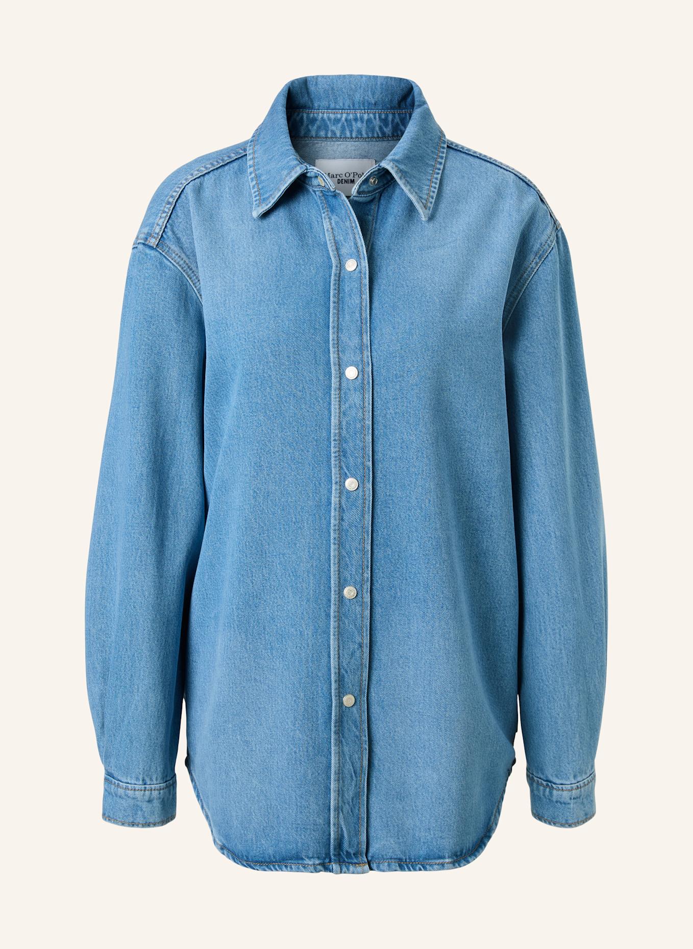 Marc O'Polo DENIM Denim-Bluse: HELLBLAU
