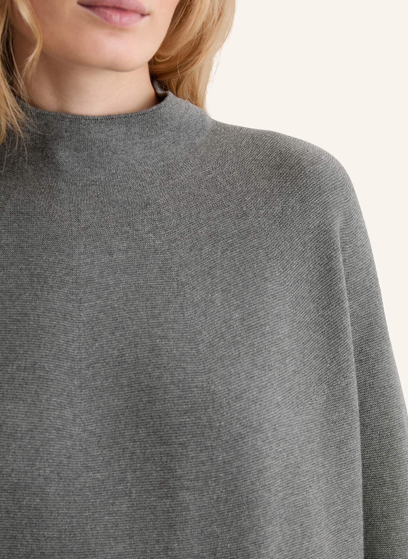 Marc O'Polo Seamless-Strickkleid: GRAU