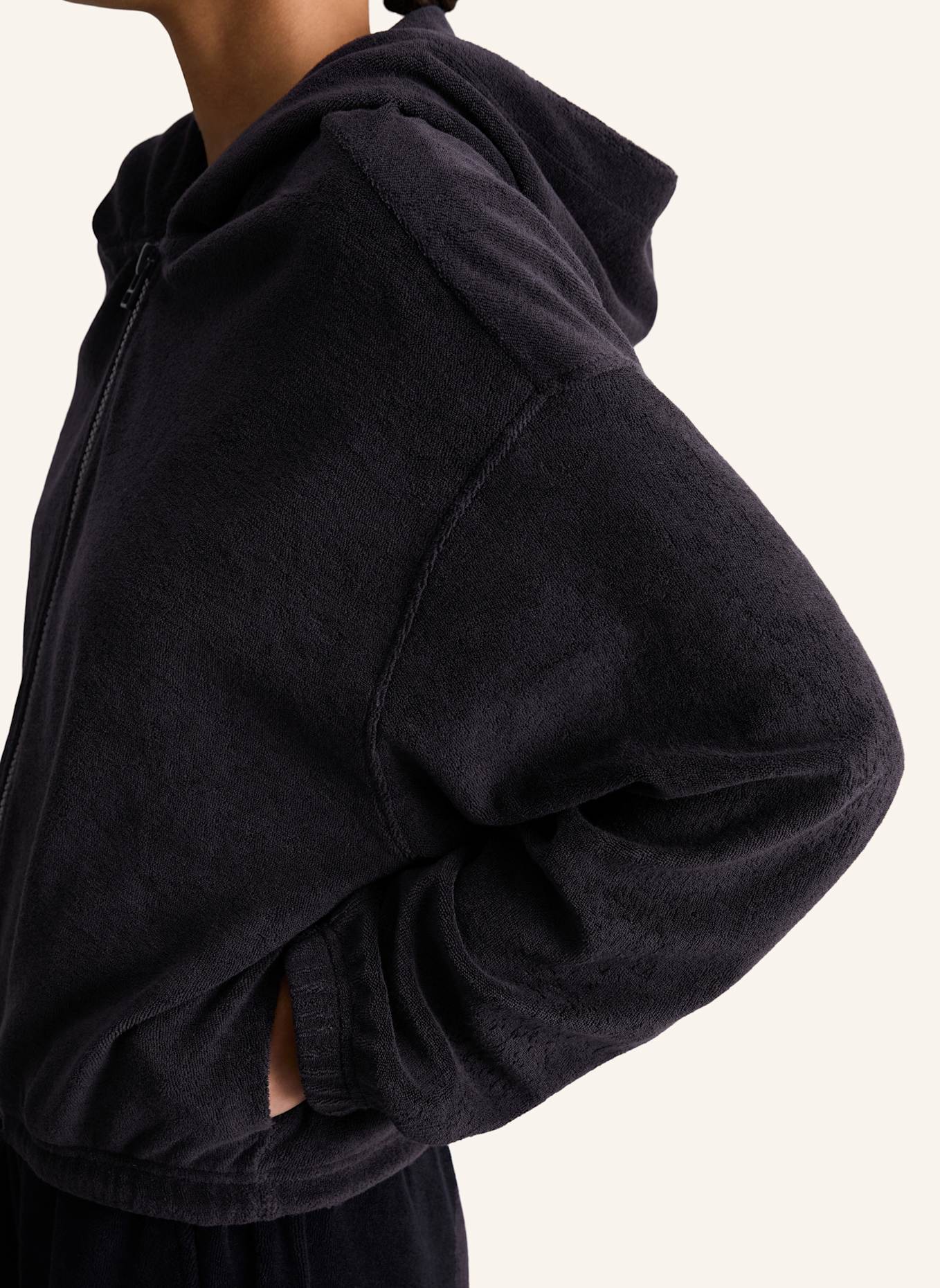 Marc O'Polo DENIM Sweatjacke: DUNKELBLAU