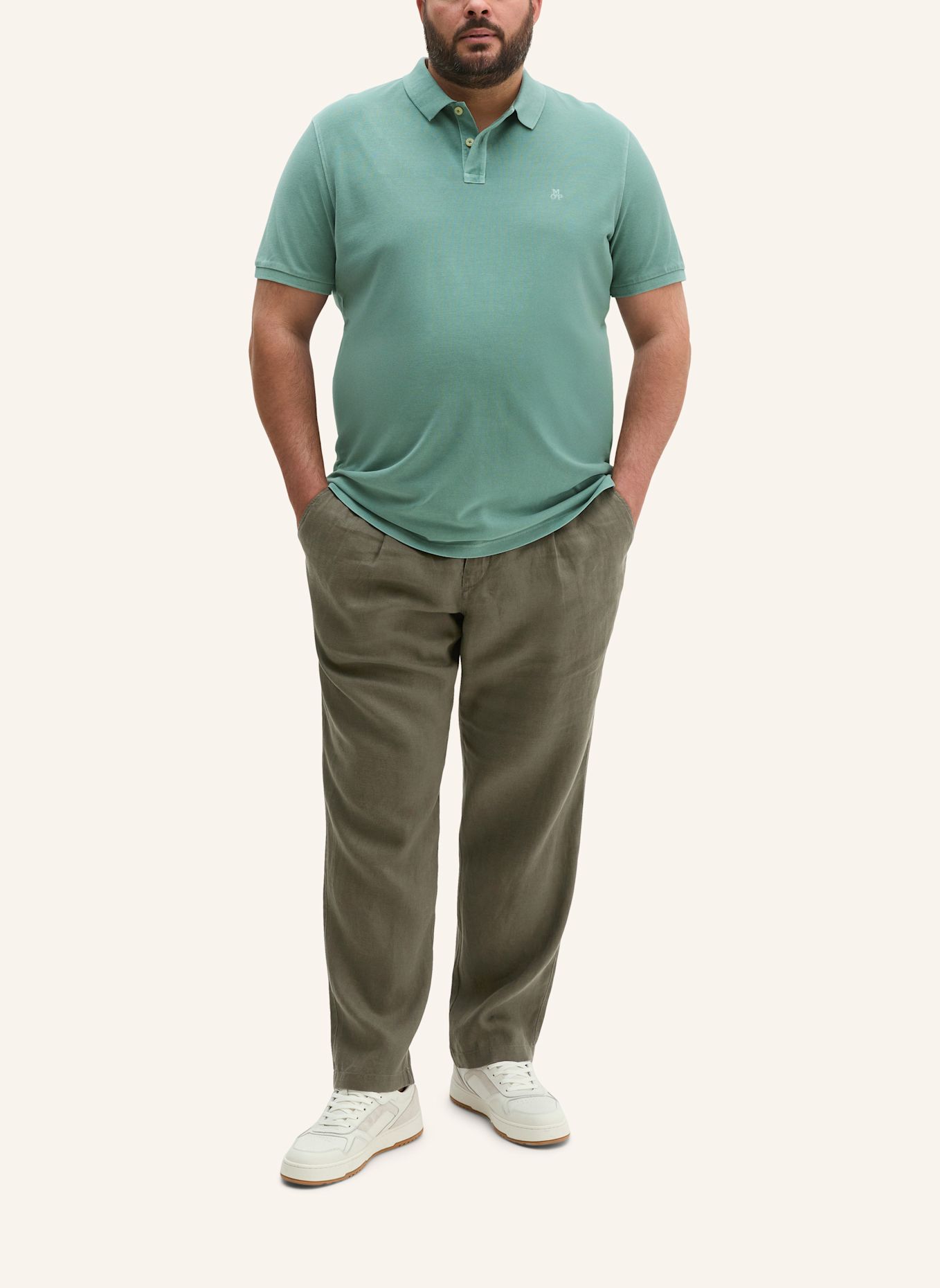 Marc O'Polo Poloshirt: HELLGRÜN