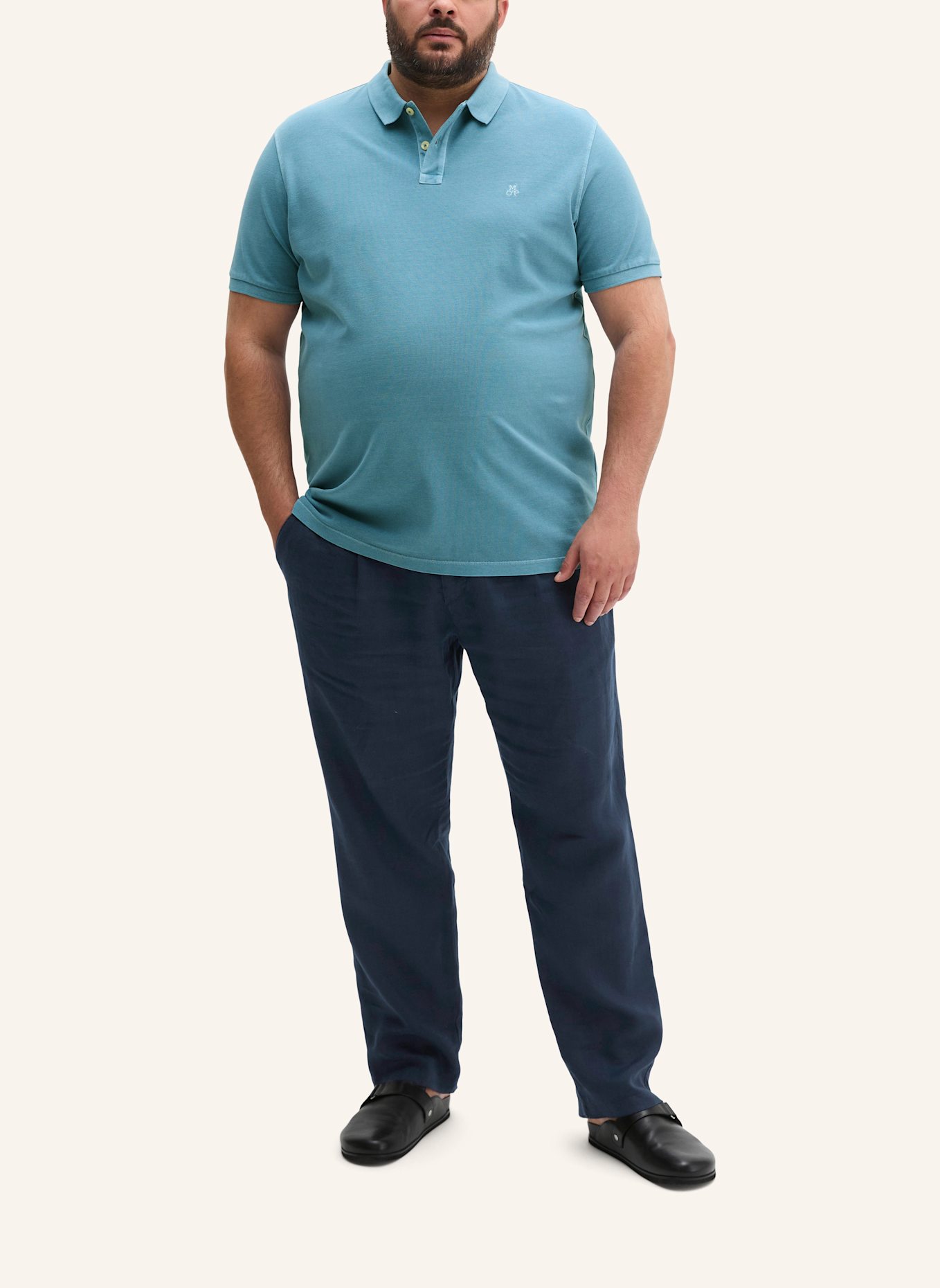 Marc O'Polo Poloshirt: HELLBLAU