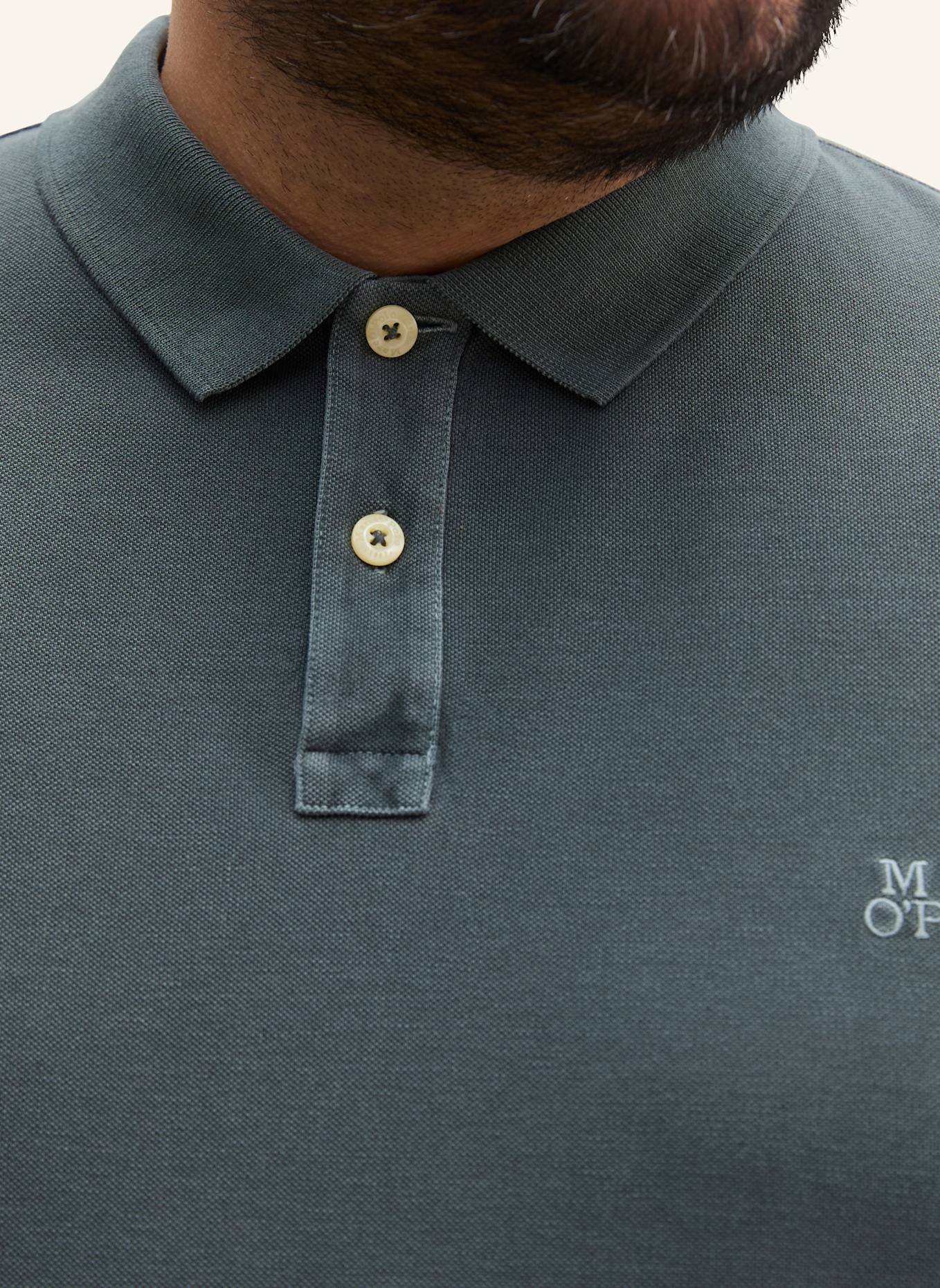 Marc O'Polo Poloshirt: DUNKELGRAU