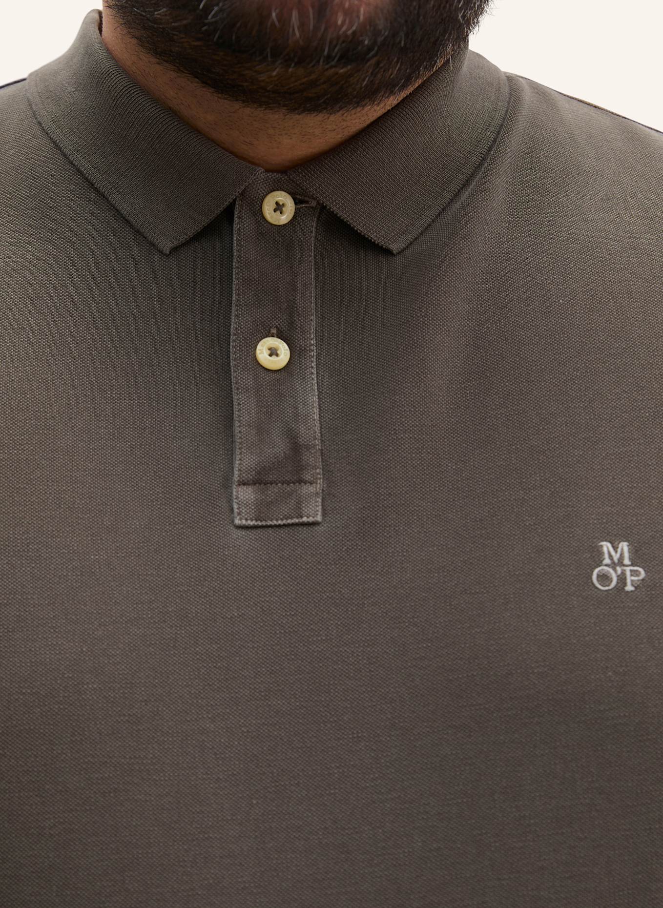 Marc O'Polo Poloshirt: DUNKELBRAUN
