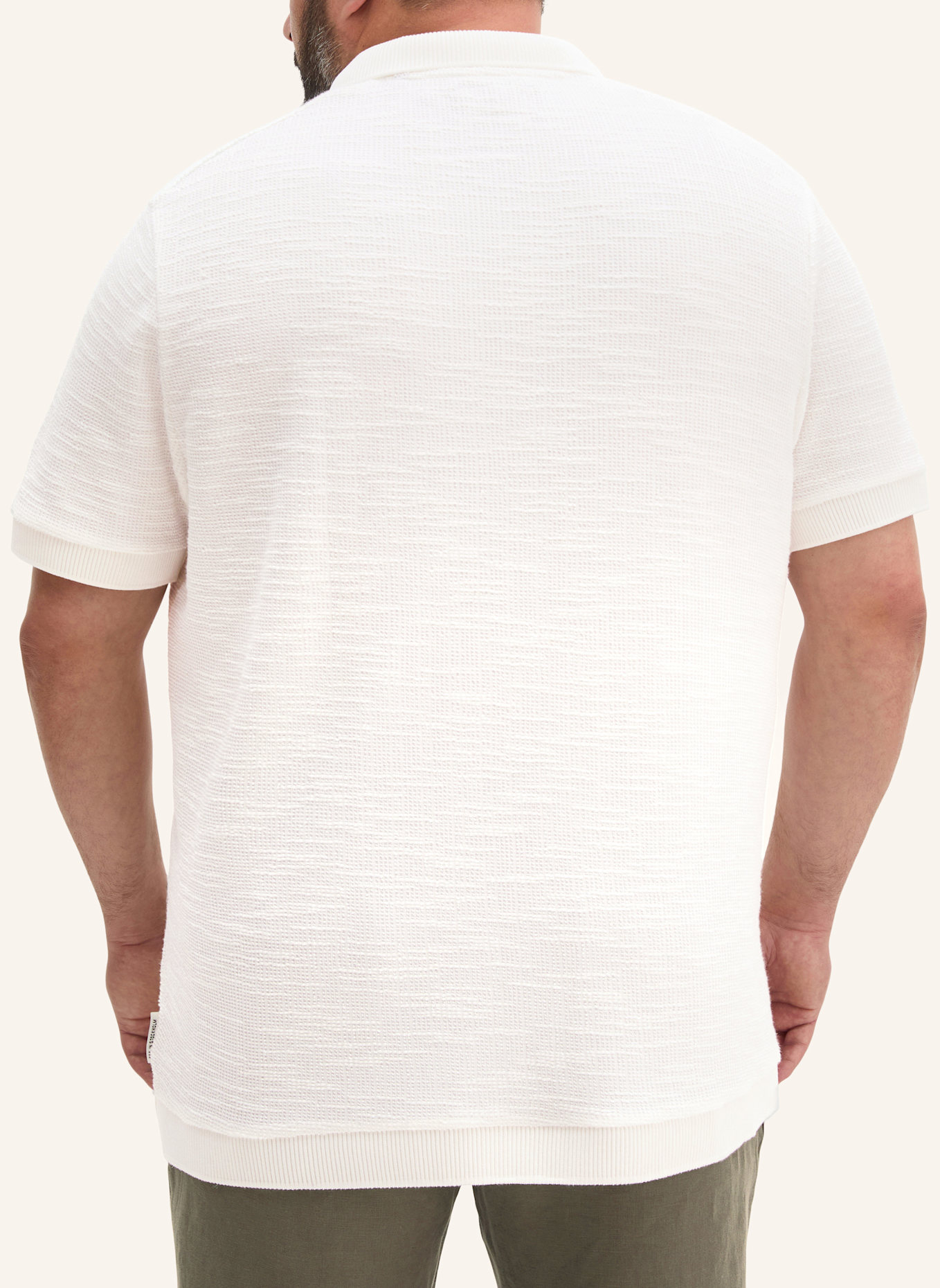 Marc O'Polo Poloshirt looose: ECRU