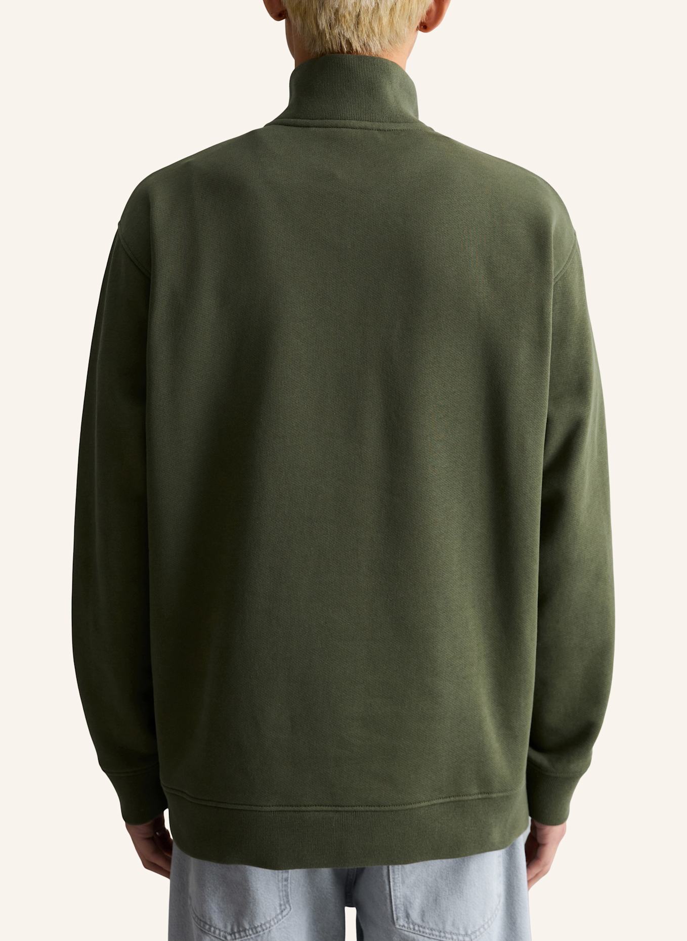 Marc O'Polo DENIM Sweat-Troyer: DUNKELGRÜN