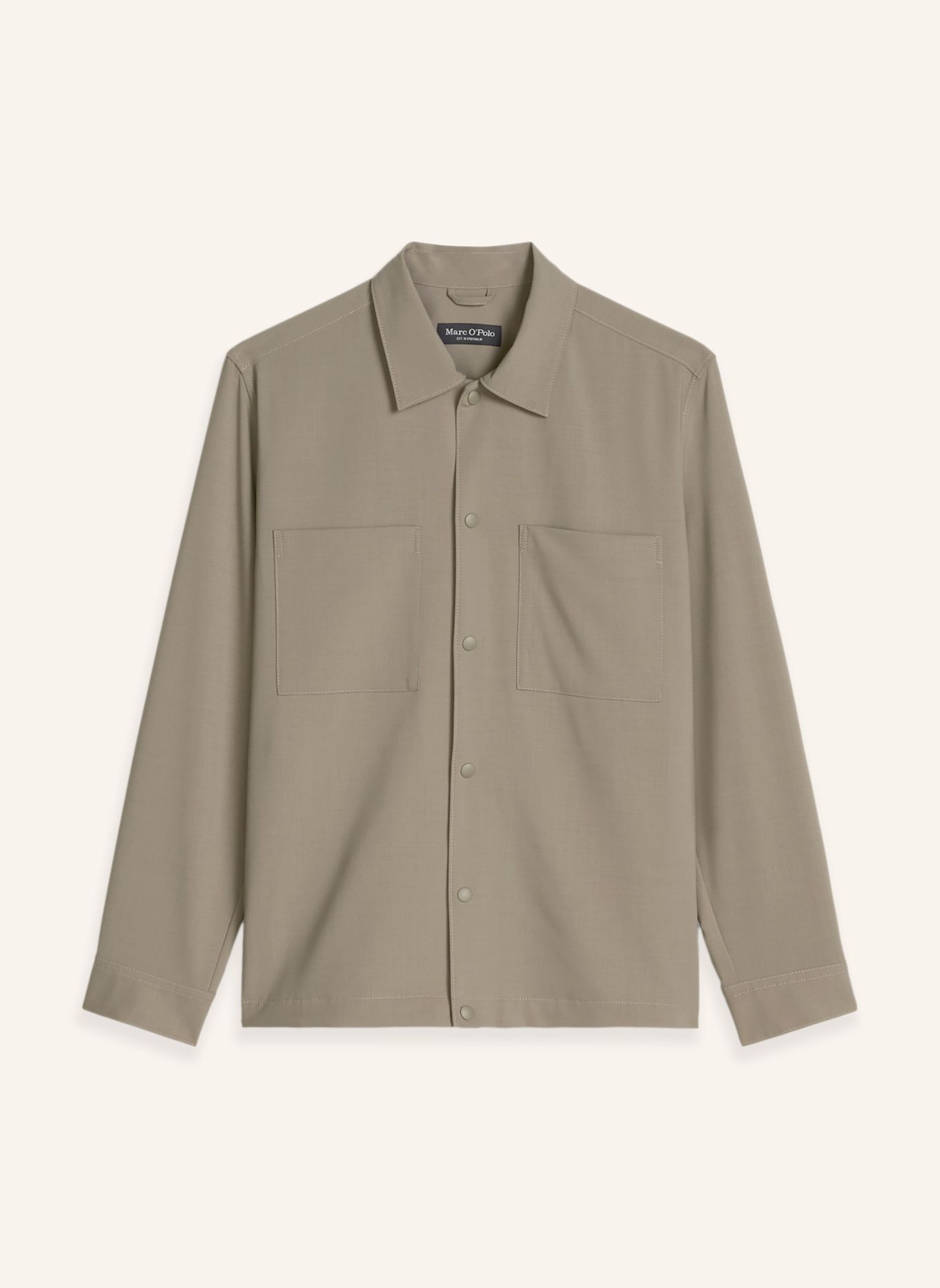Marc O'Polo Overshirt: BRAUN