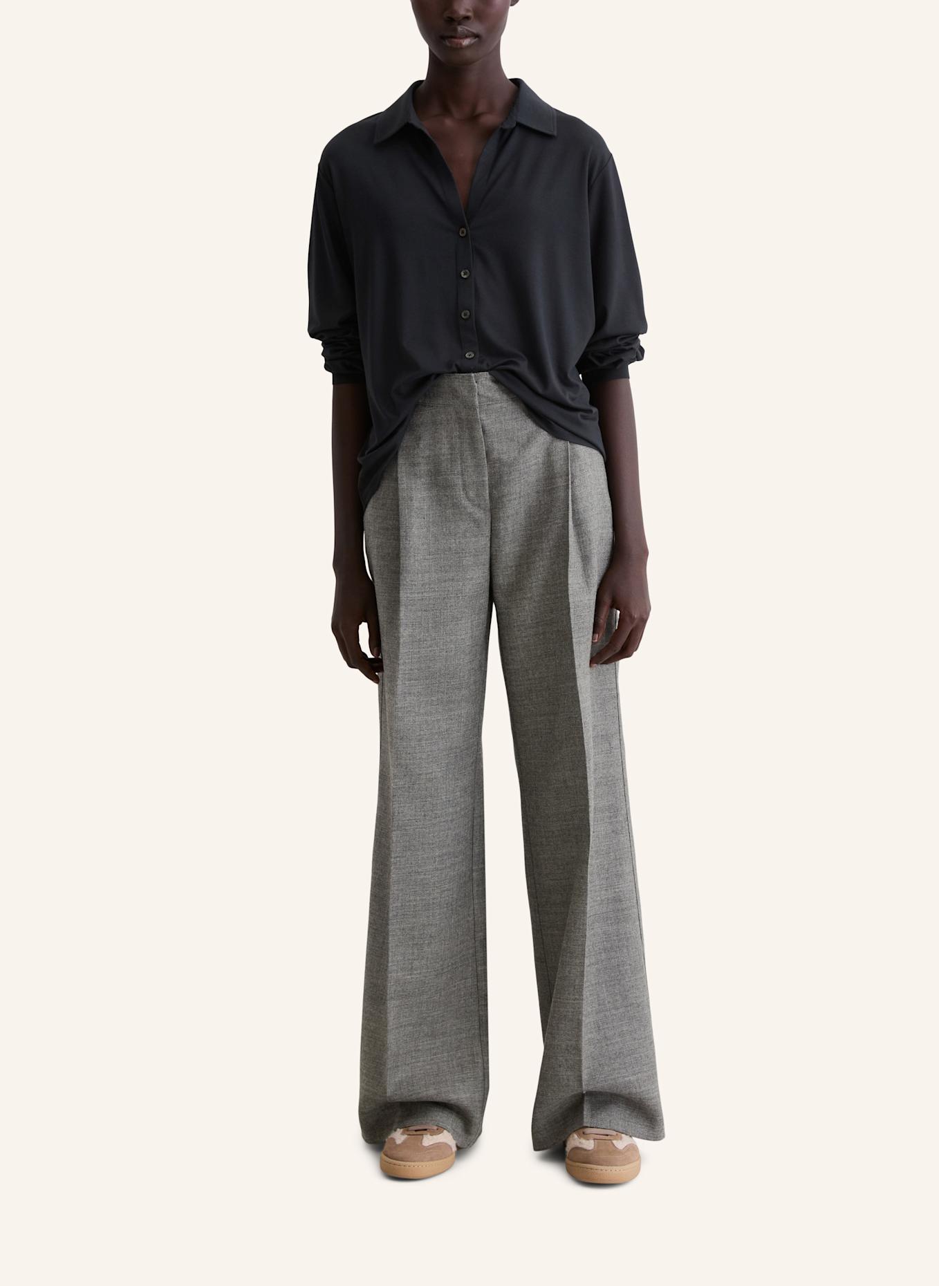 Marc O'Polo Jerseybluse loose: DUNKELBLAU
