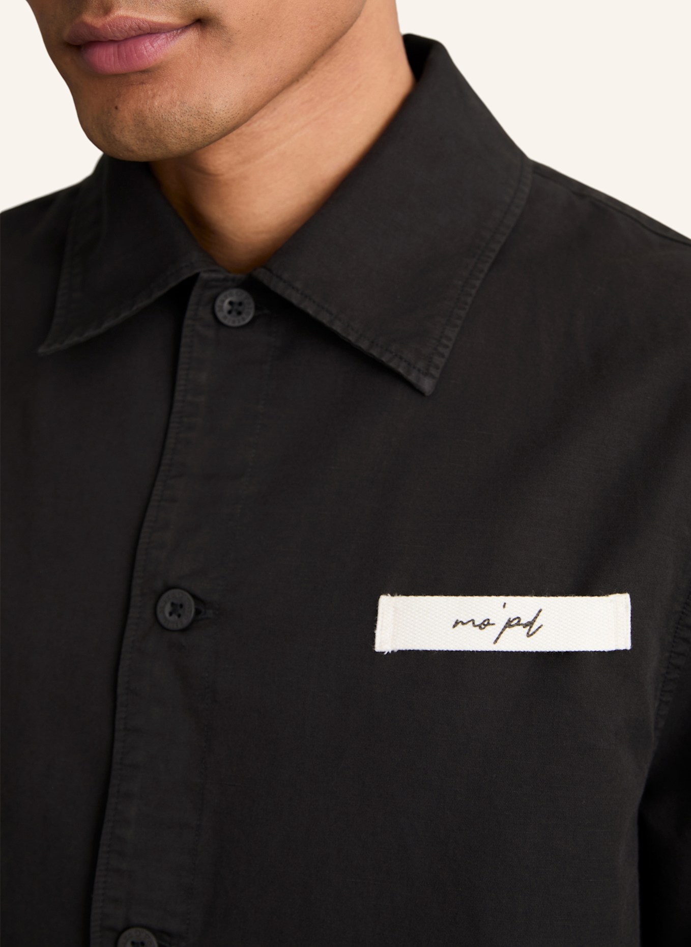 Marc O'Polo DENIM Overshirt: DUNKELGRAU
