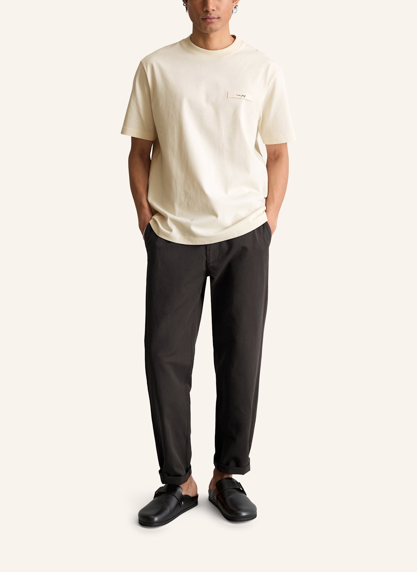 Marc O'Polo DENIM T-Shirt: ECRU