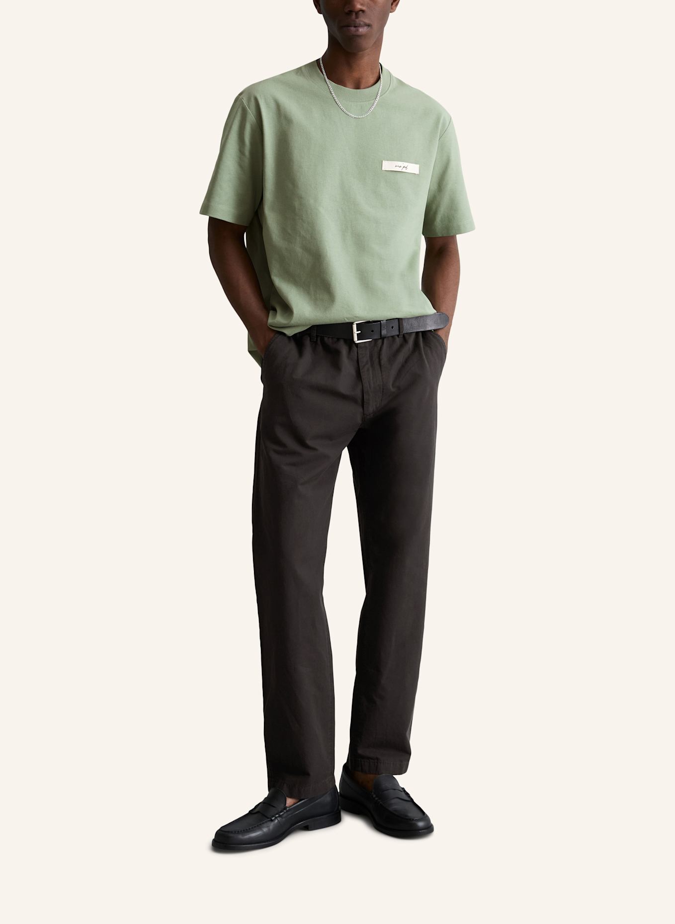 Marc O'Polo DENIM T-Shirt: GRAU