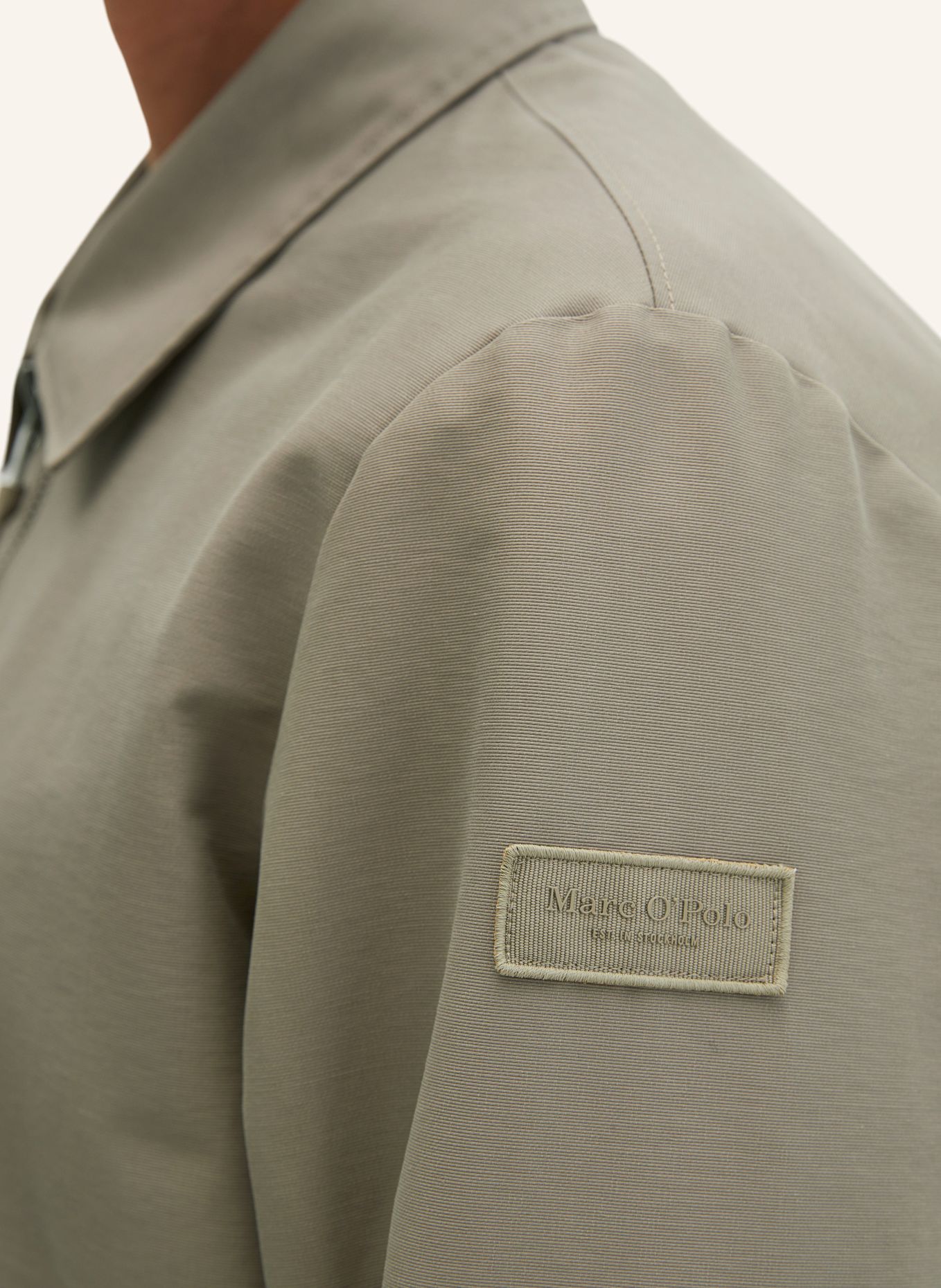Marc O'Polo Zipper-Jacke: BEIGE