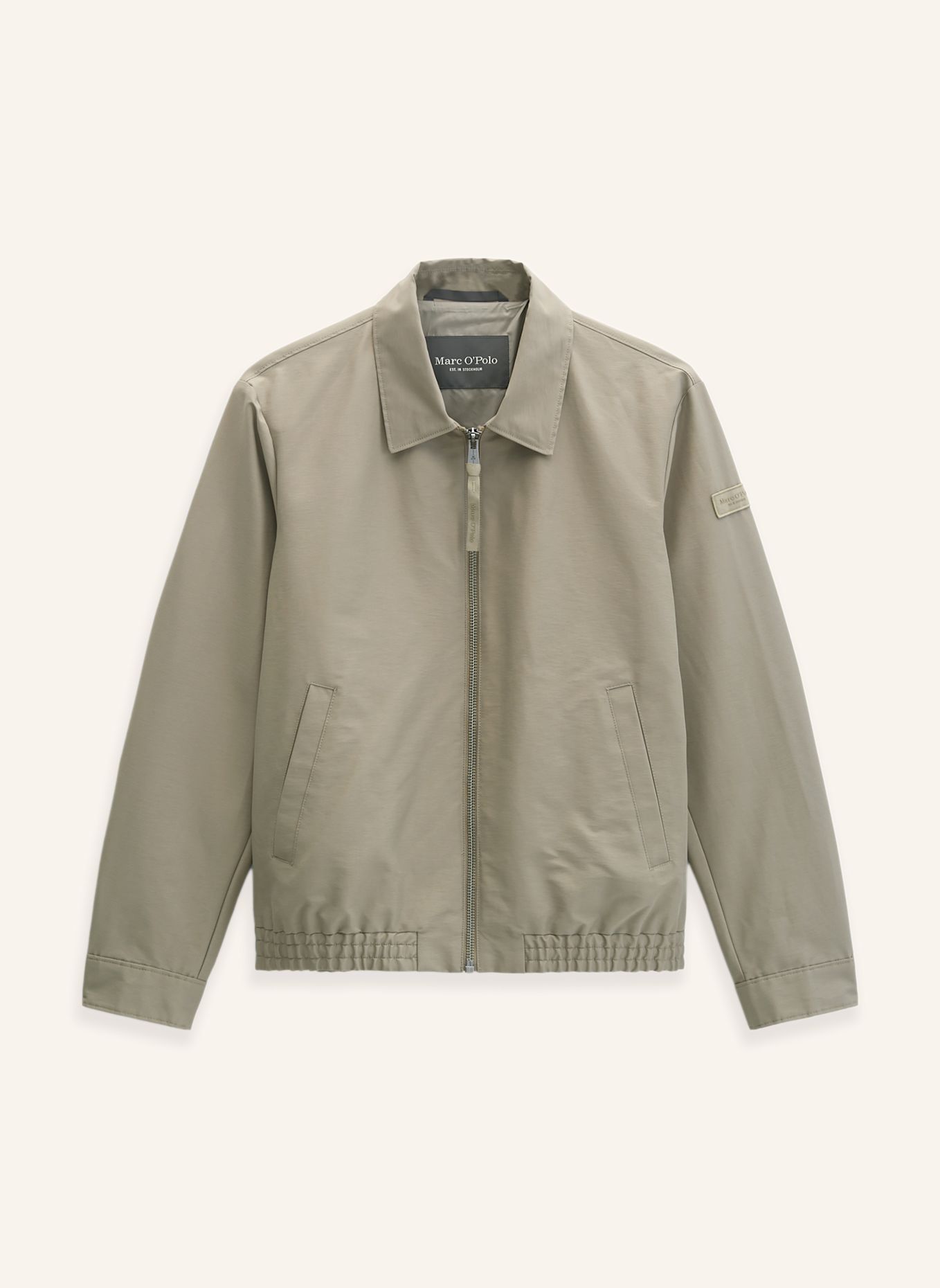 Marc O'Polo Zipper-Jacke: BEIGE