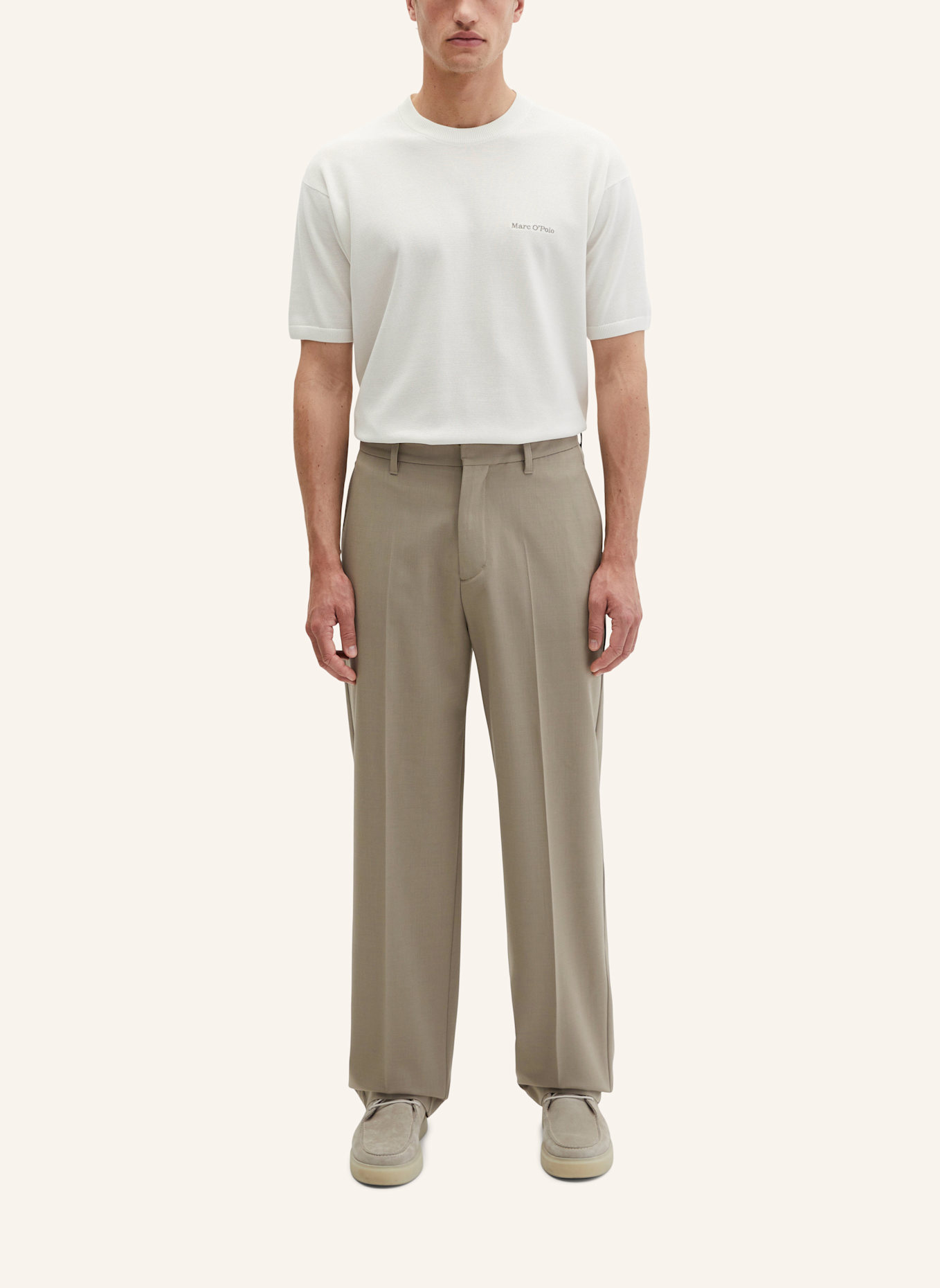Marc O'Polo Hose Model Mossbo loose: BRAUN