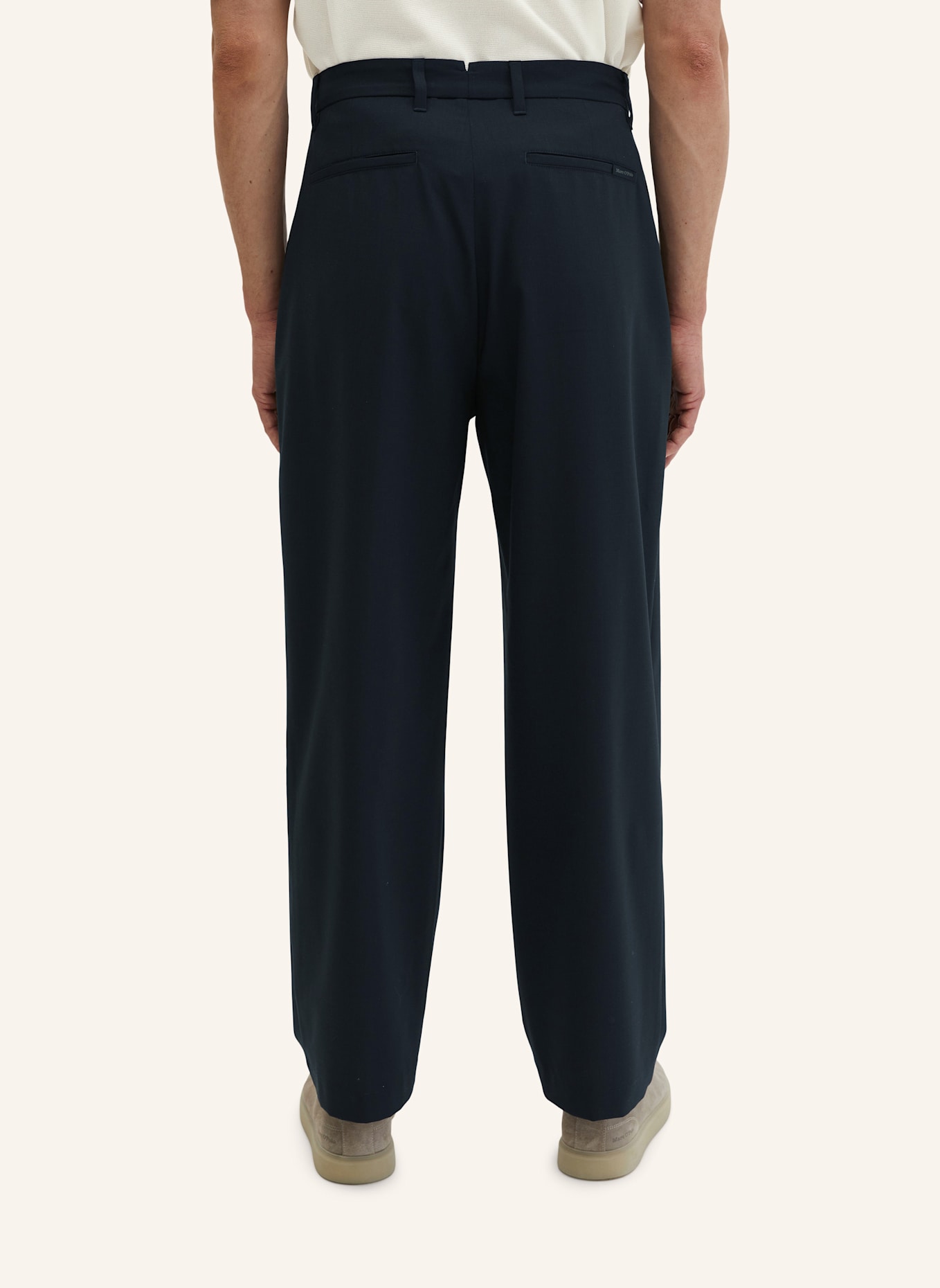 Marc O'Polo Hose Model Mossbo loose: DUNKELBLAU