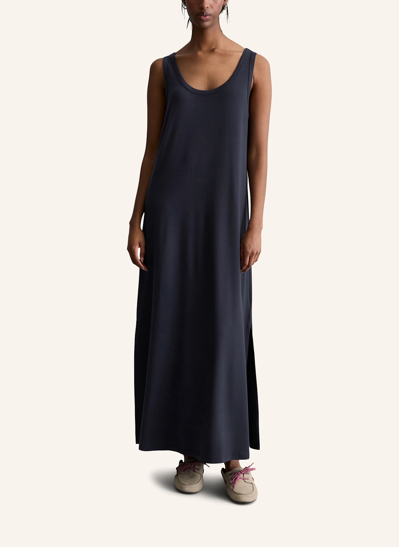 Marc O'Polo DENIM Jerseykleid: DUNKELBLAU