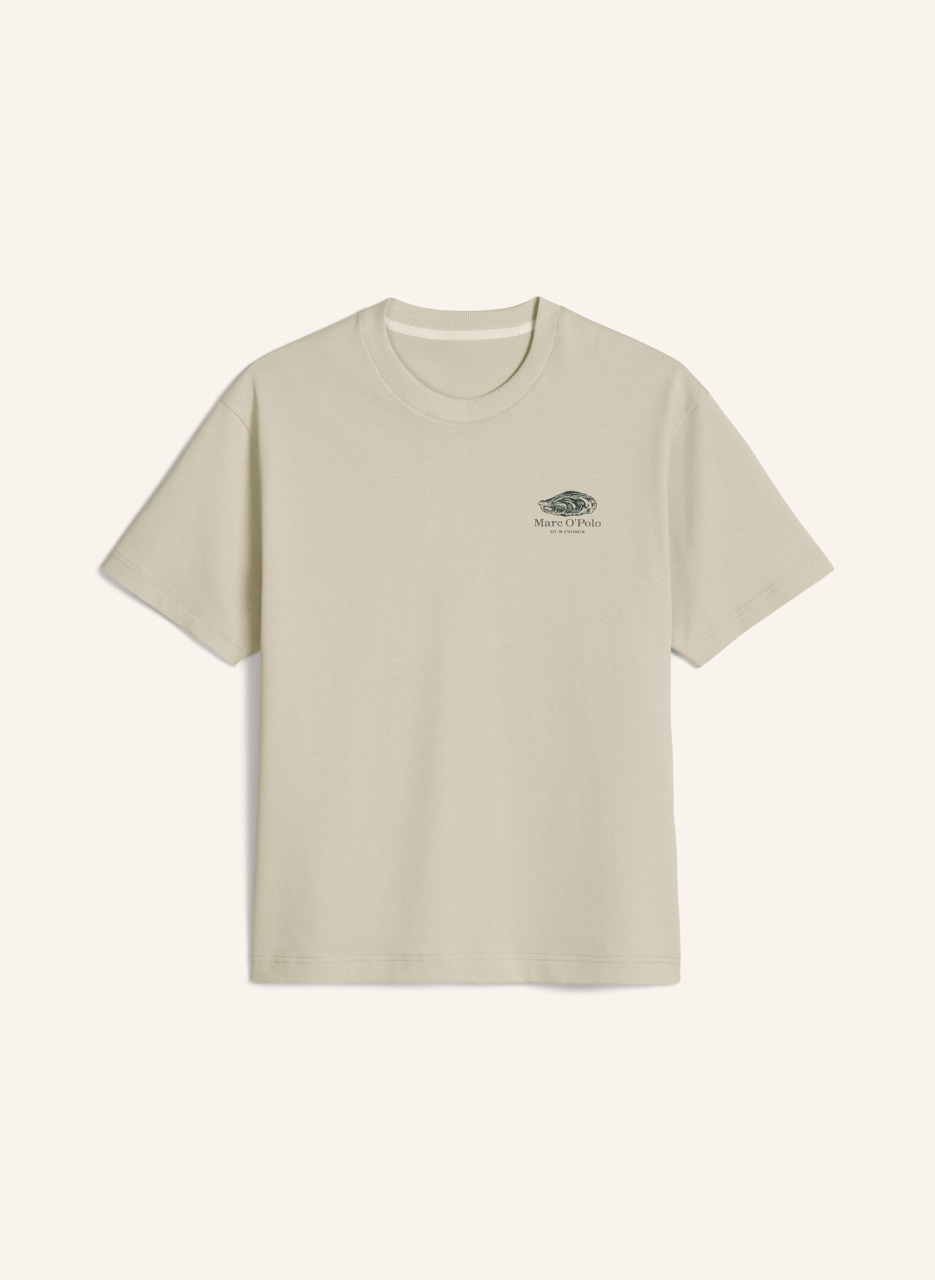 Marc O'Polo T-Shirt: HELLGRAU