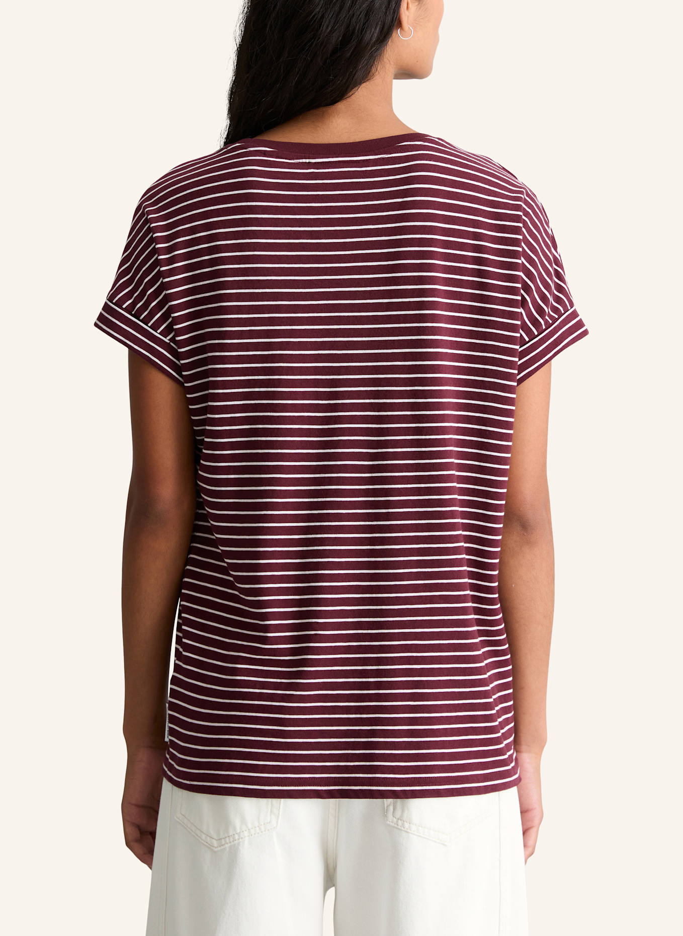 Marc O'Polo DENIM T-Shirt: DUNKELROT