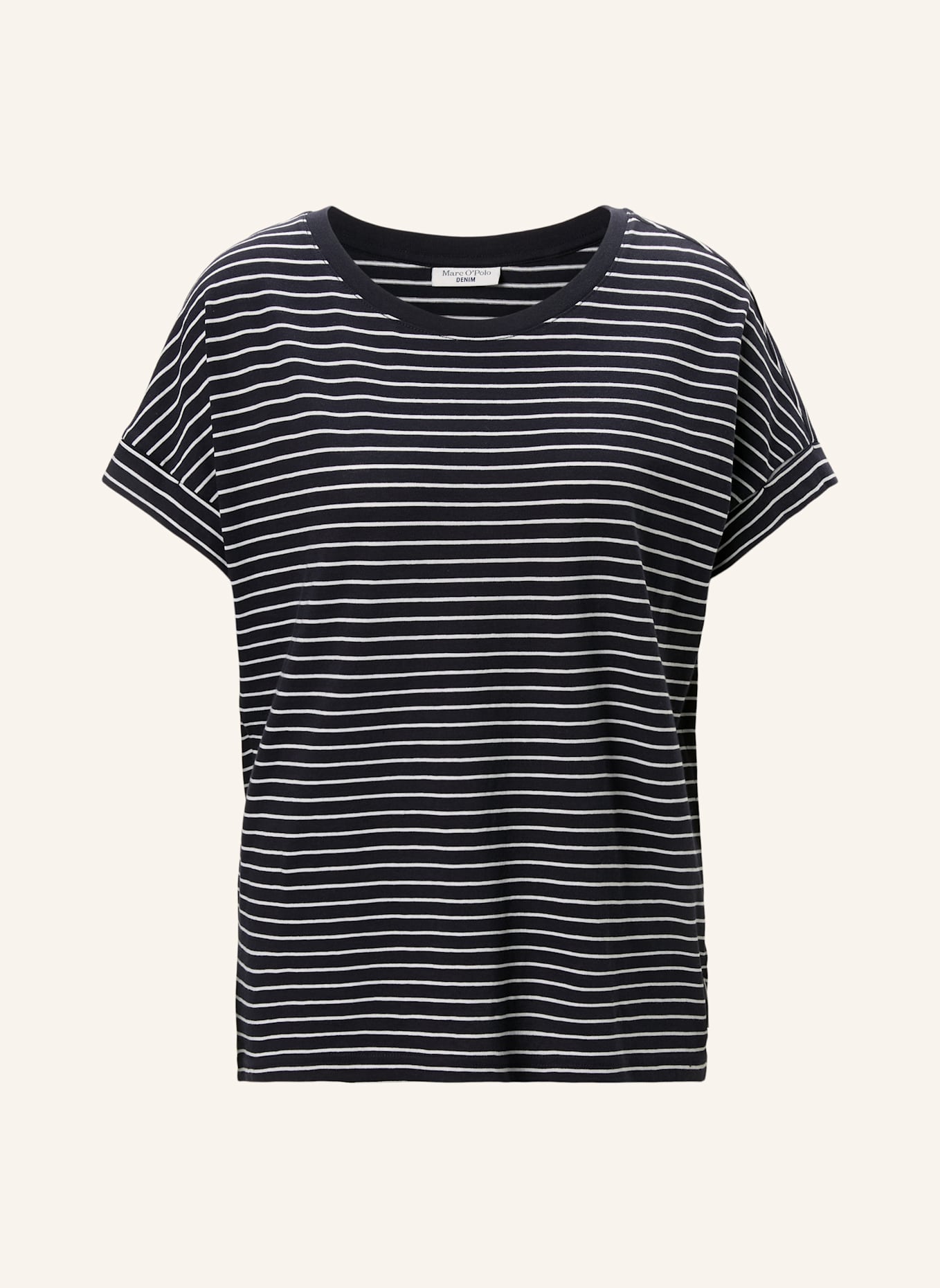 Marc O'Polo DENIM T-Shirt: DUNKELBLAU