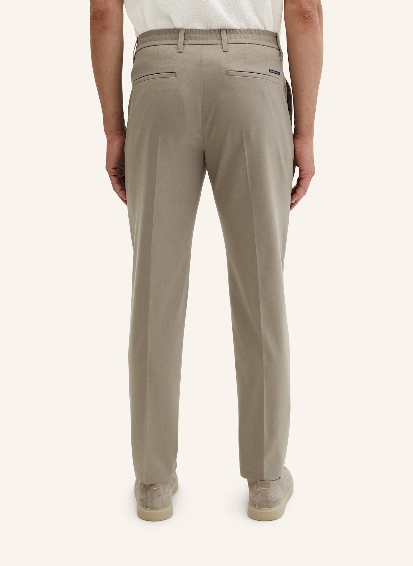 Marc O'Polo Hose Model Morot Jogger pleats: BRAUN