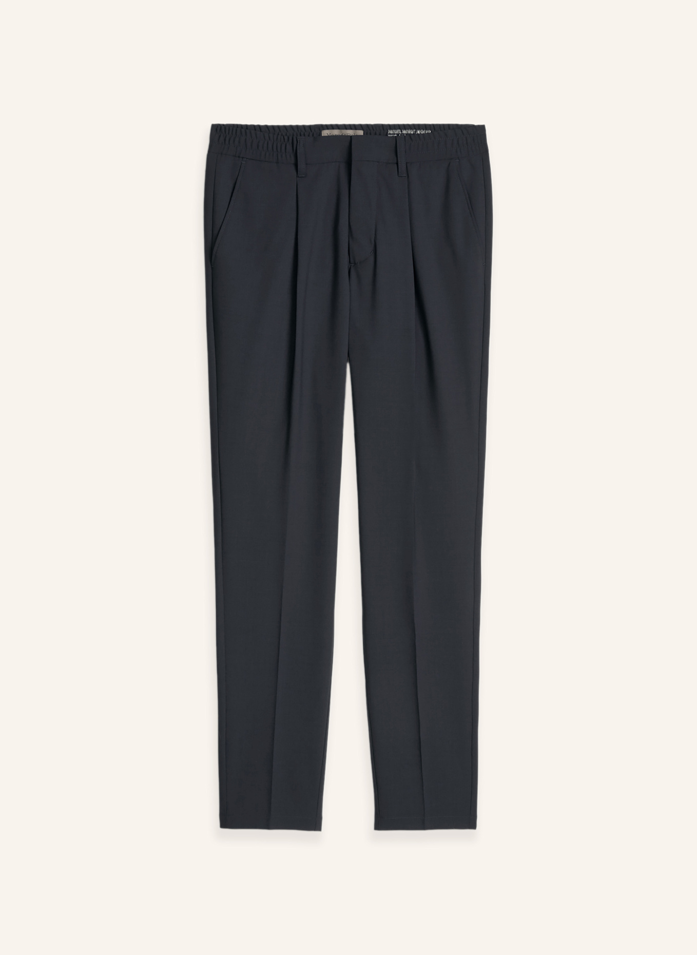 Marc O'Polo Hose Model Morot Jogger pleats: DUNKELBLAU