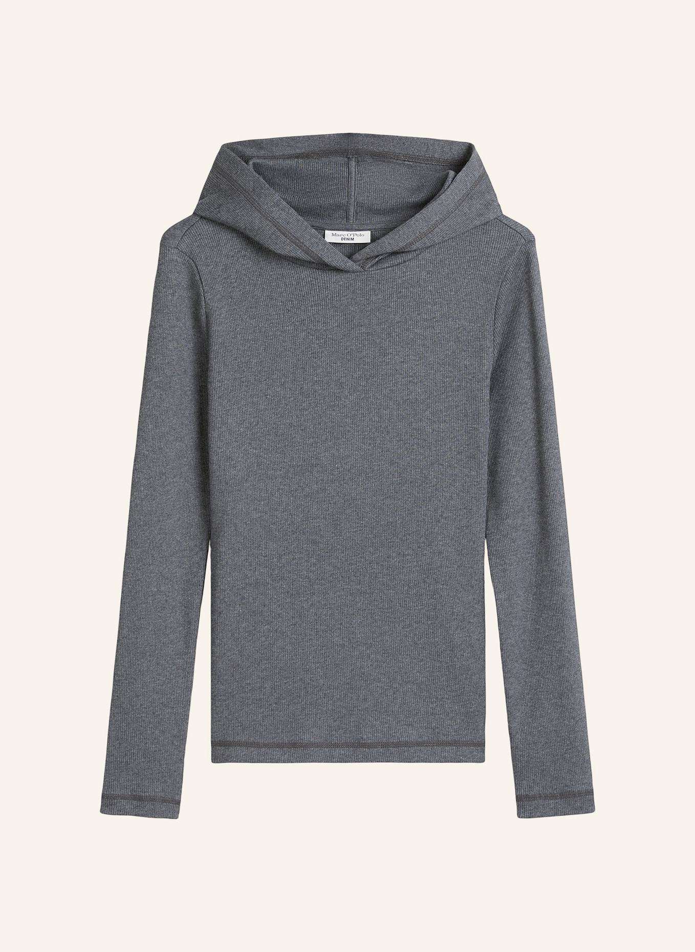 Marc O'Polo DENIM Kapuzen-Longsleeve: GRAU