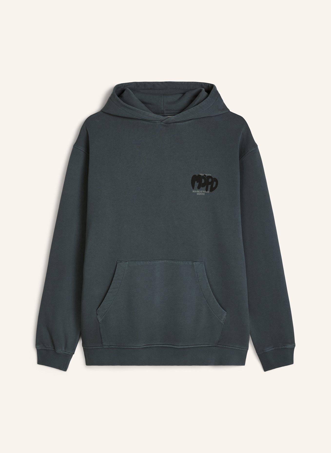 Marc O'Polo DENIM Hoodie: DUNKELBLAU