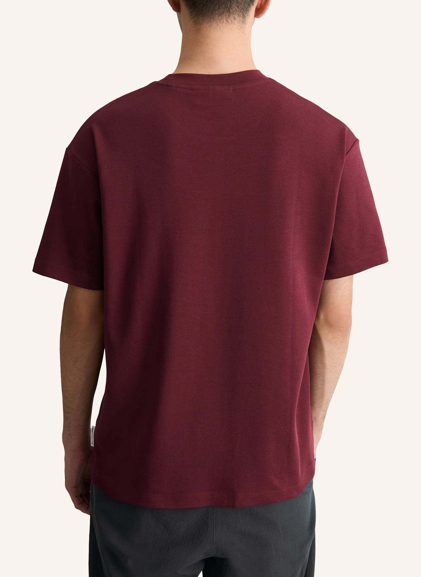 Marc O'Polo DENIM T-Shirt: DUNKELROT