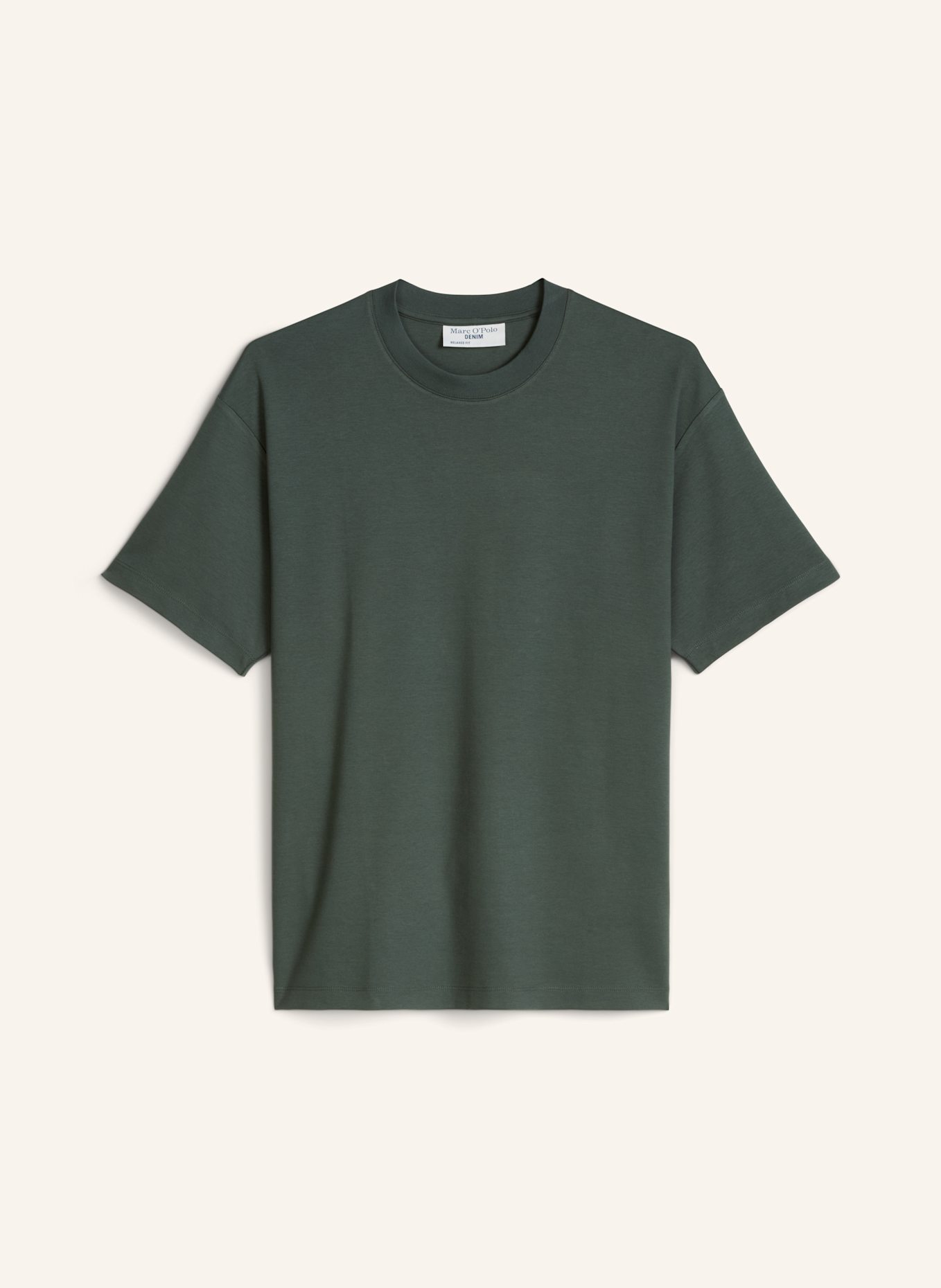 Marc O'Polo DENIM T-Shirt: DUNKELGRÜN