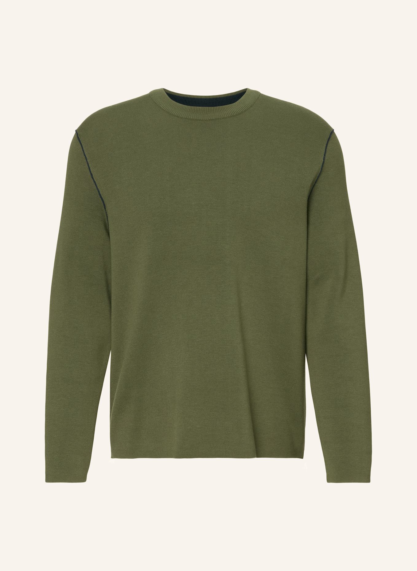 Marc O'Polo DENIM Pullover: DUNKELGRÜN