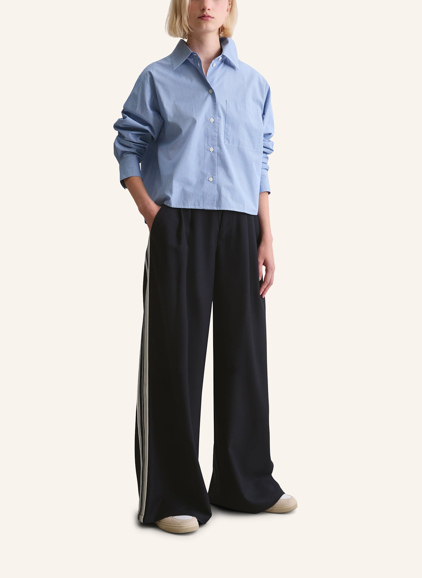Marc O'Polo DENIM Karobluse: DUNKELBLAU