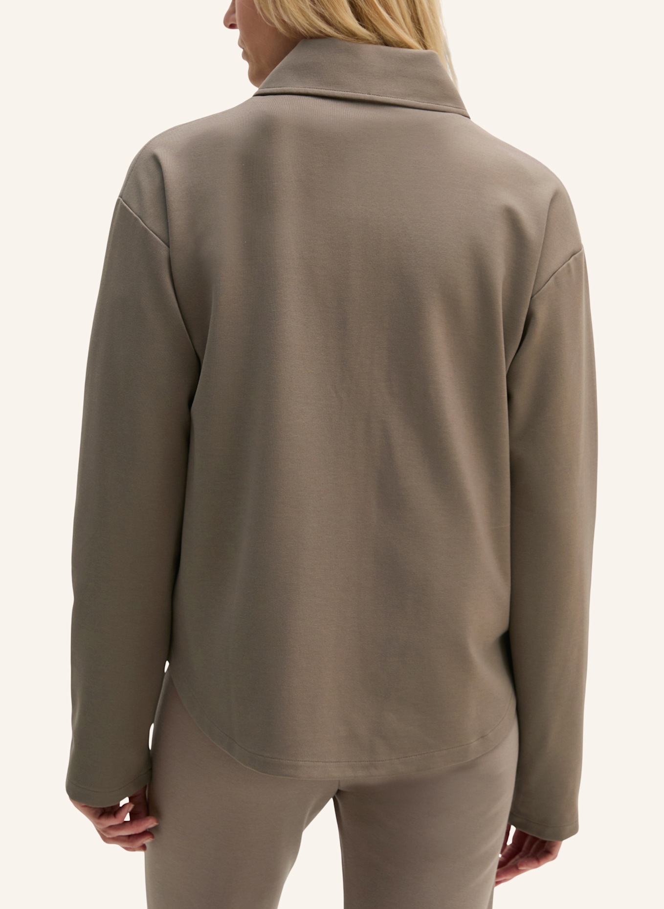 Marc O'Polo Jersey-Jacke: BRAUN