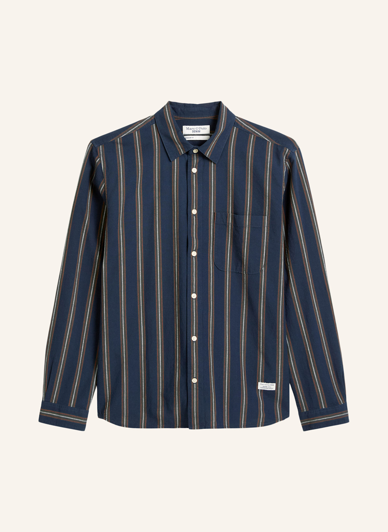 Marc O'Polo DENIM Hemd: DUNKELBLAU