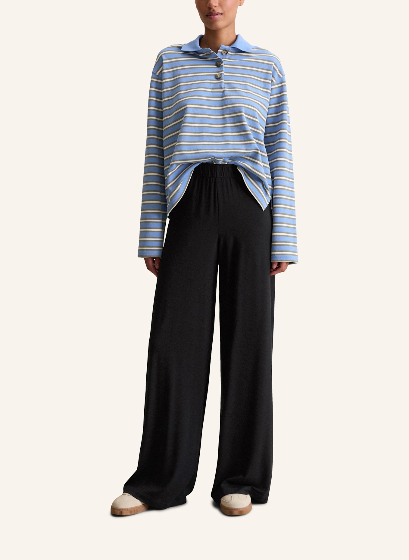 Marc O'Polo DENIM Jerseyhose: SCHWARZ