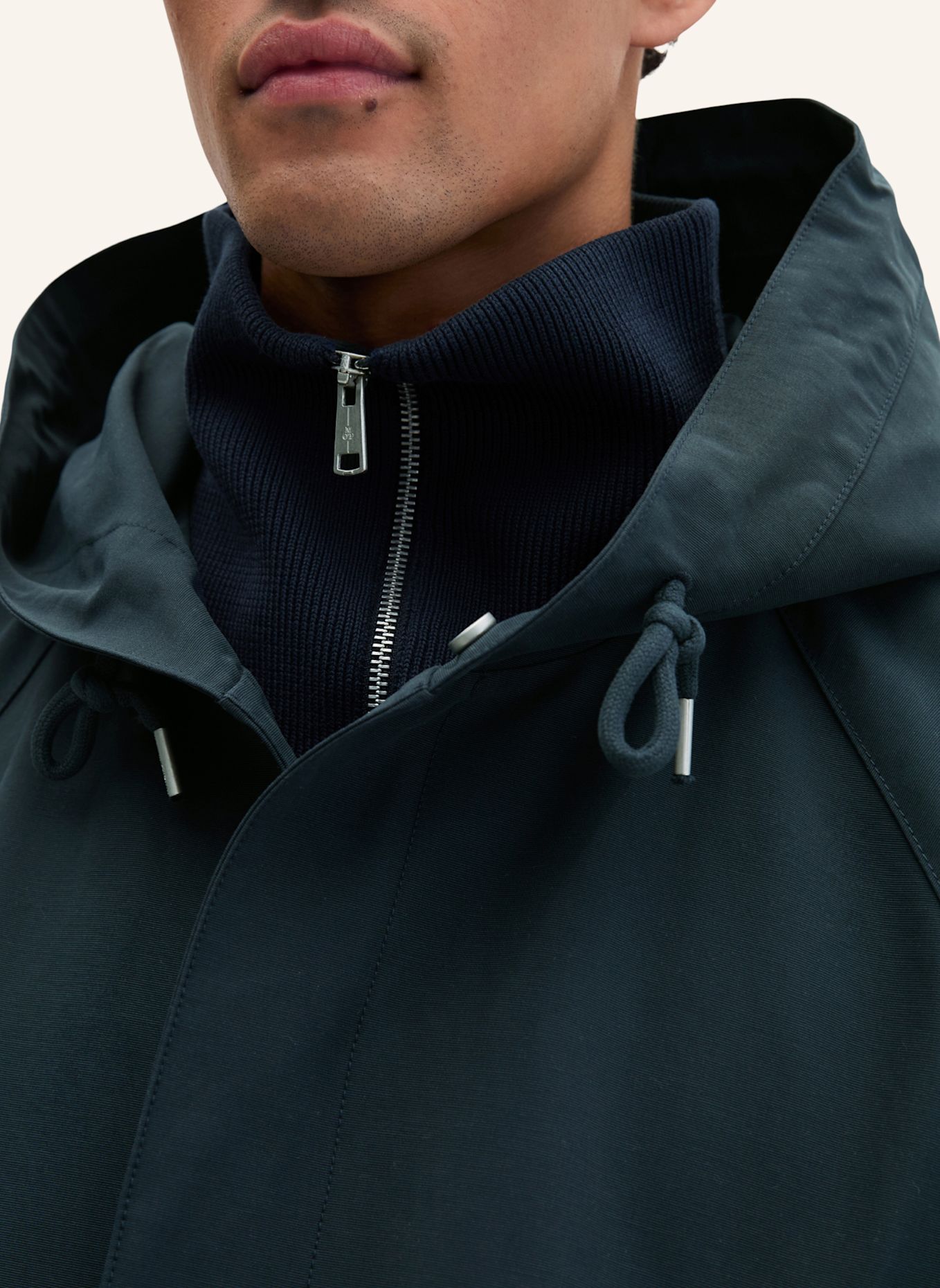 Marc O'Polo Kapuzenjacke: DUNKELBLAU