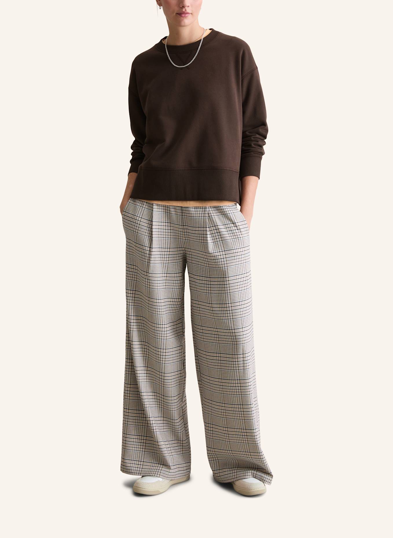 Marc O'Polo DENIM Sweatshirt: DUNKELBRAUN