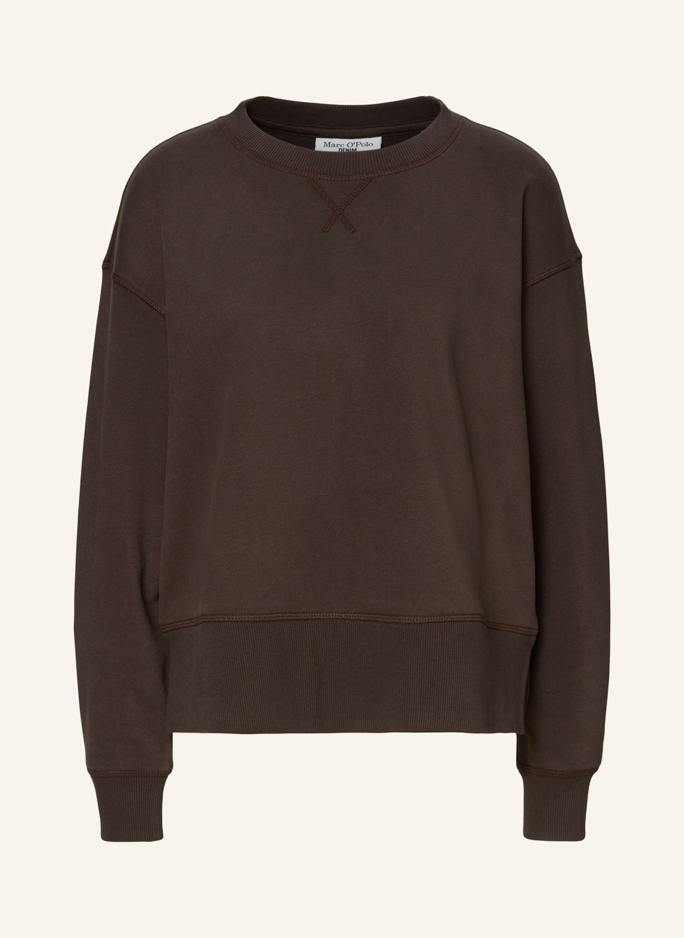 Marc O'Polo DENIM Sweatshirt: DUNKELBRAUN