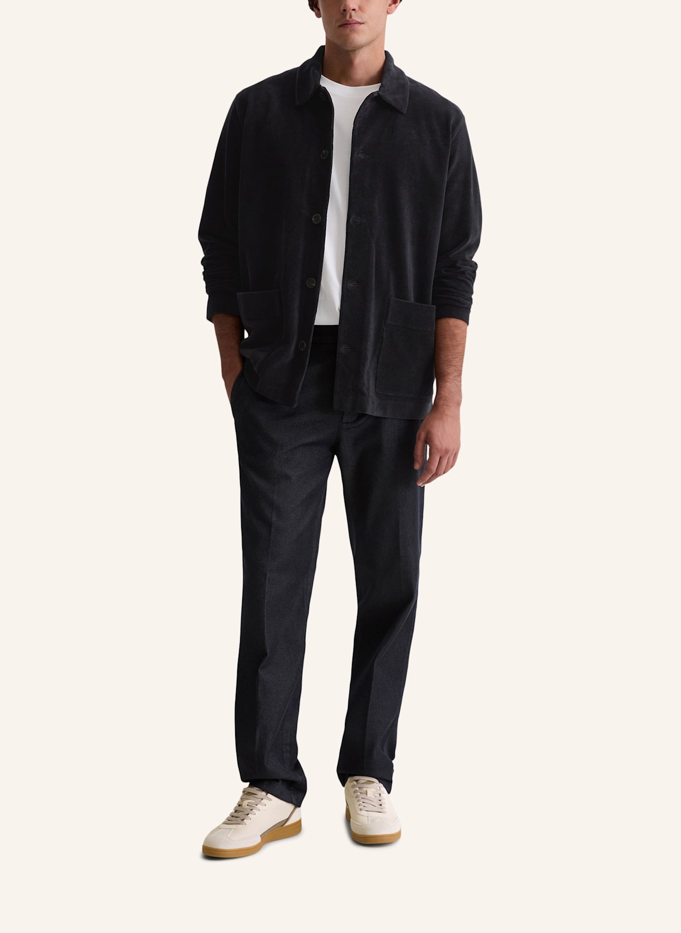 Marc O'Polo Overshirt: DUNKELBLAU