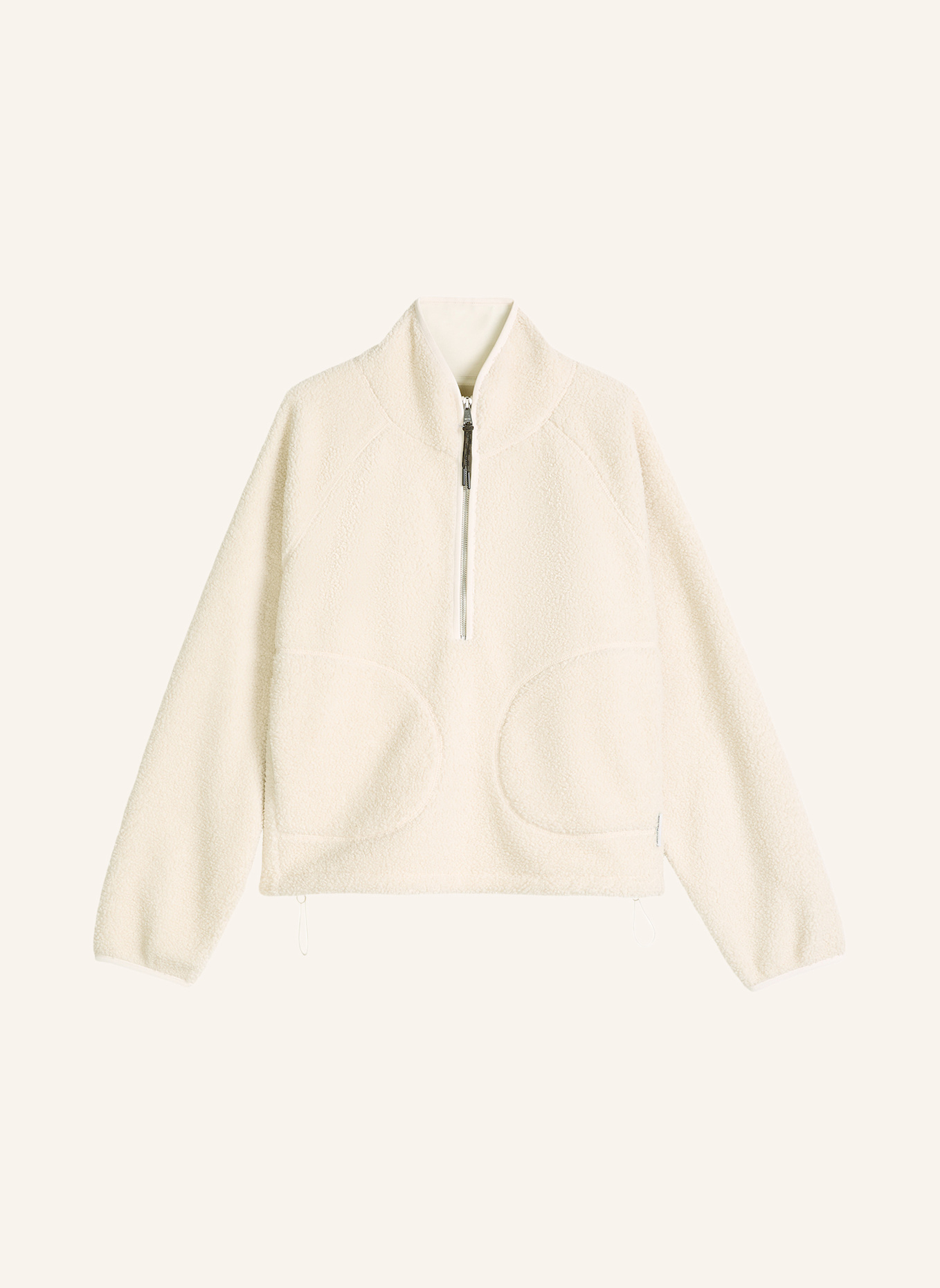 Marc O'Polo DENIM Teddyweste: ECRU