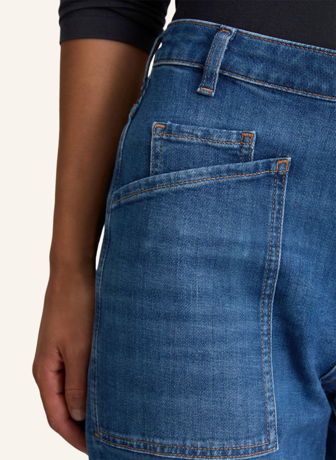 Marc O'Polo Boyfriend Jeans: DUNKELBLAU