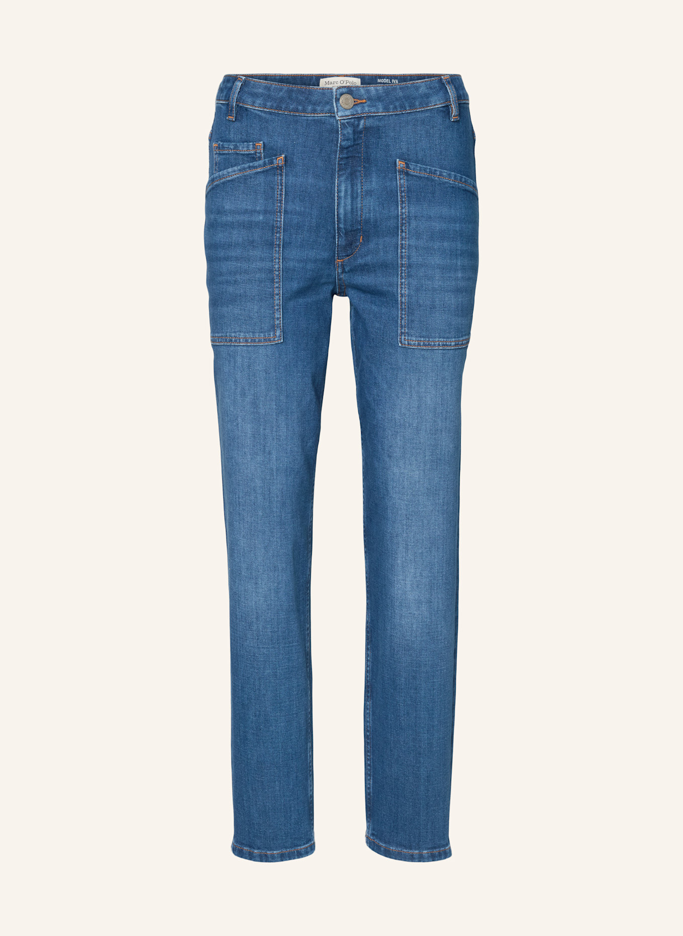 Marc O'Polo Boyfriend Jeans: DUNKELBLAU