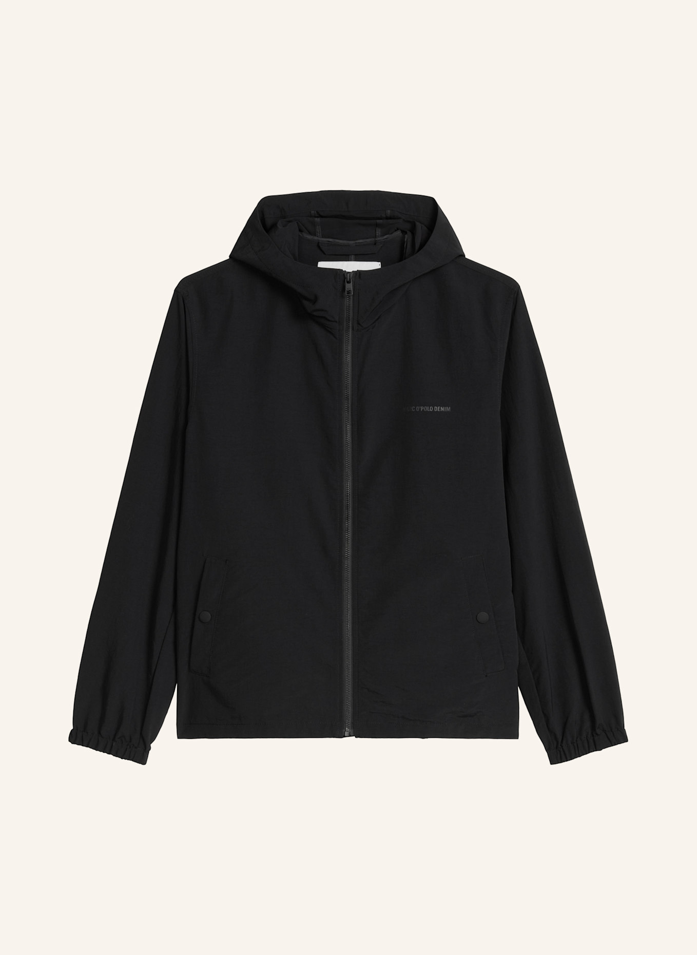 Marc O'Polo DENIM Kapuzen-Jacke: SCHWARZ