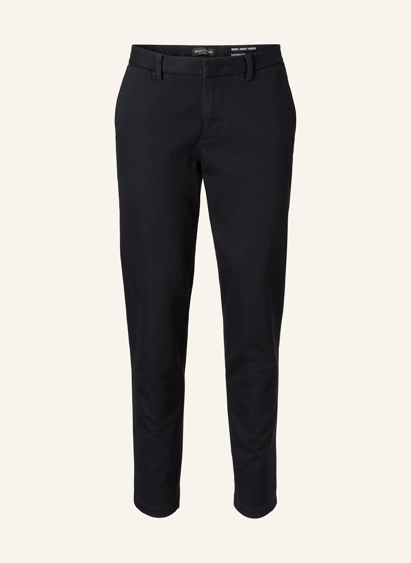 Marc O'Polo Chino Model Morot Jogger tapered: DUNKELBLAU
