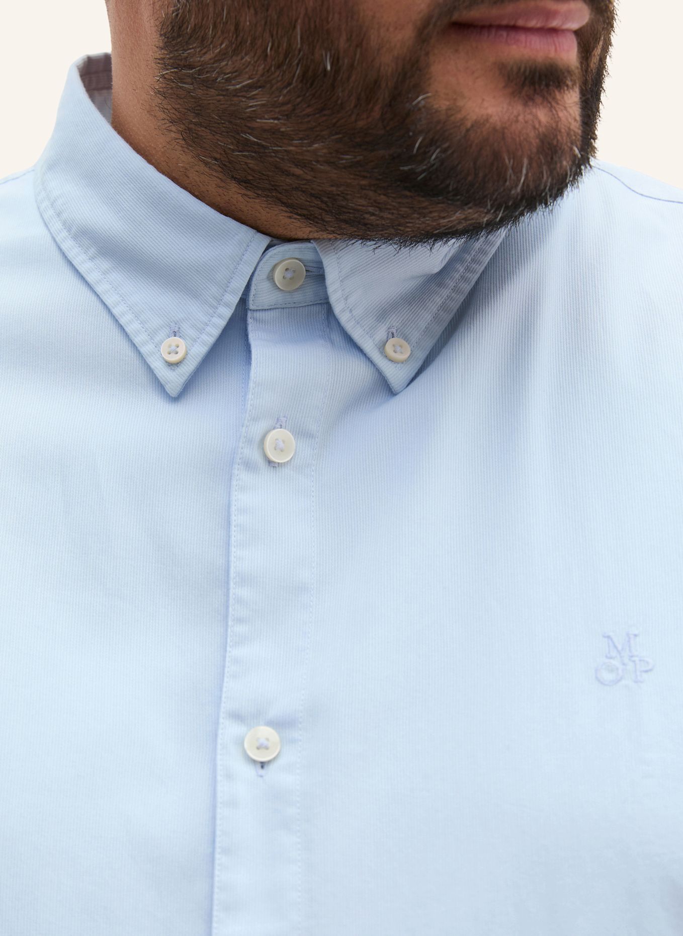 Marc O'Polo Hemd: HELLBLAU
