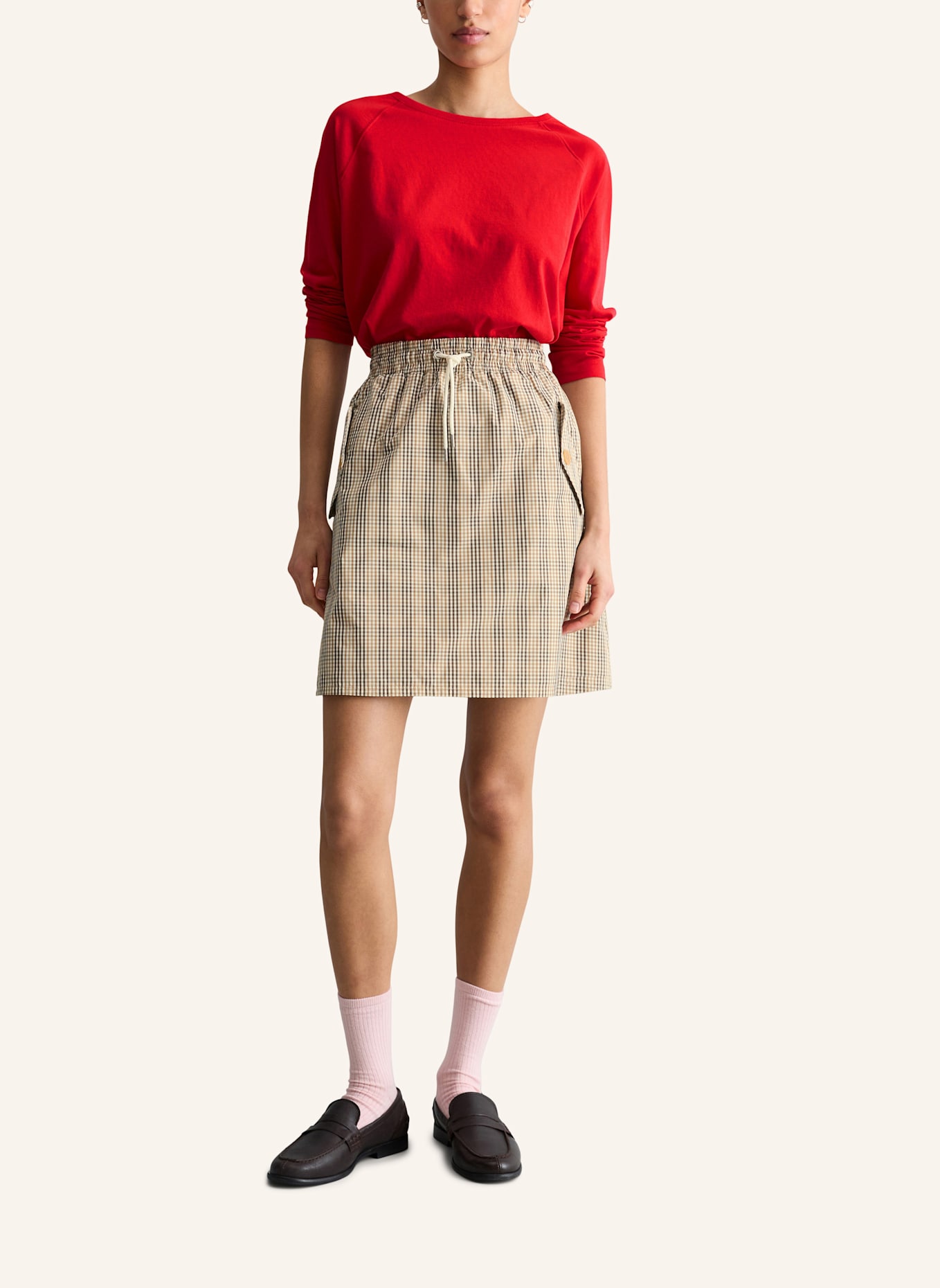 Marc O'Polo DENIM Longsleeve: HELLROT