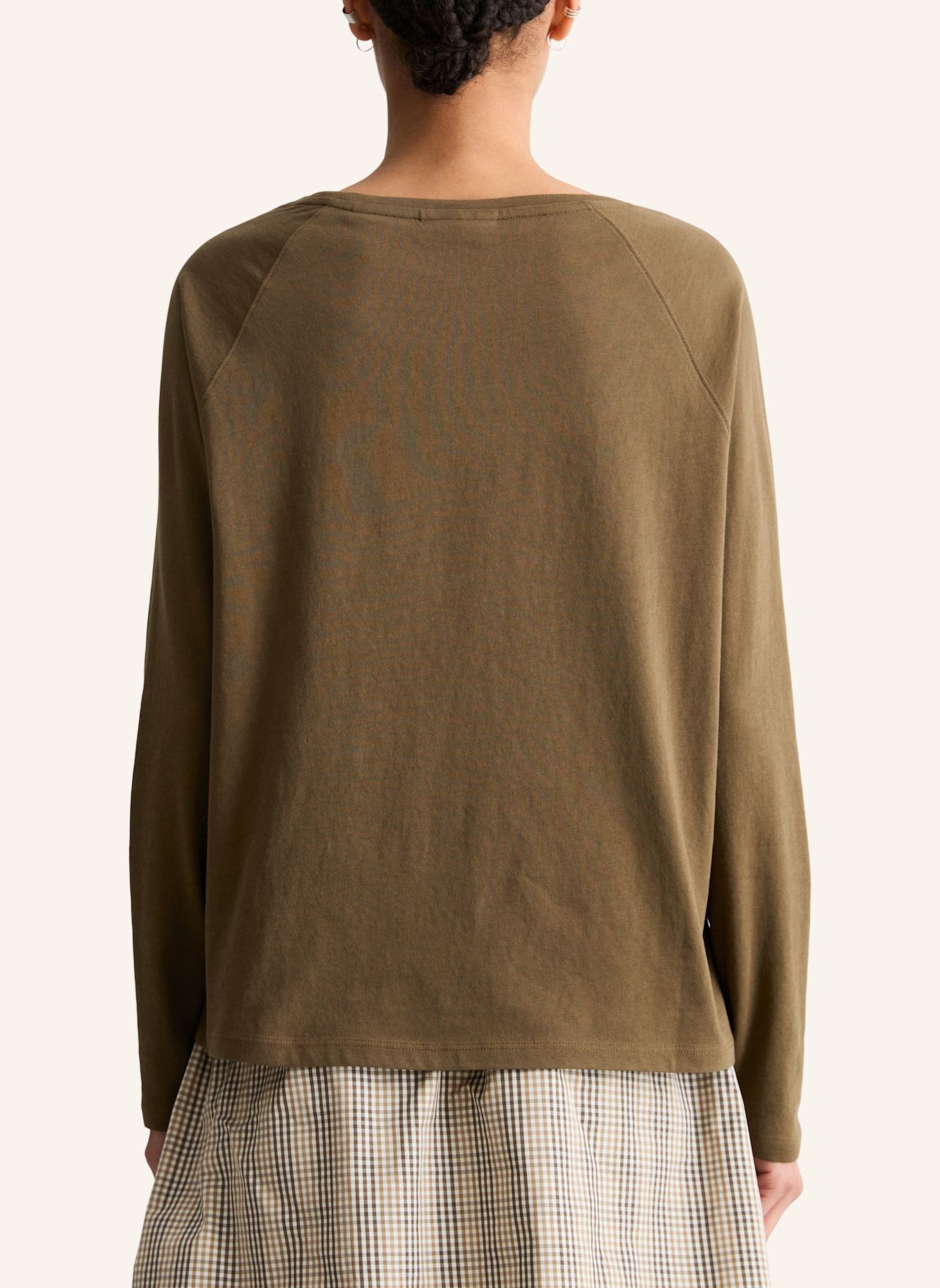 Marc O'Polo DENIM Longsleeve: DUNKELBRAUN