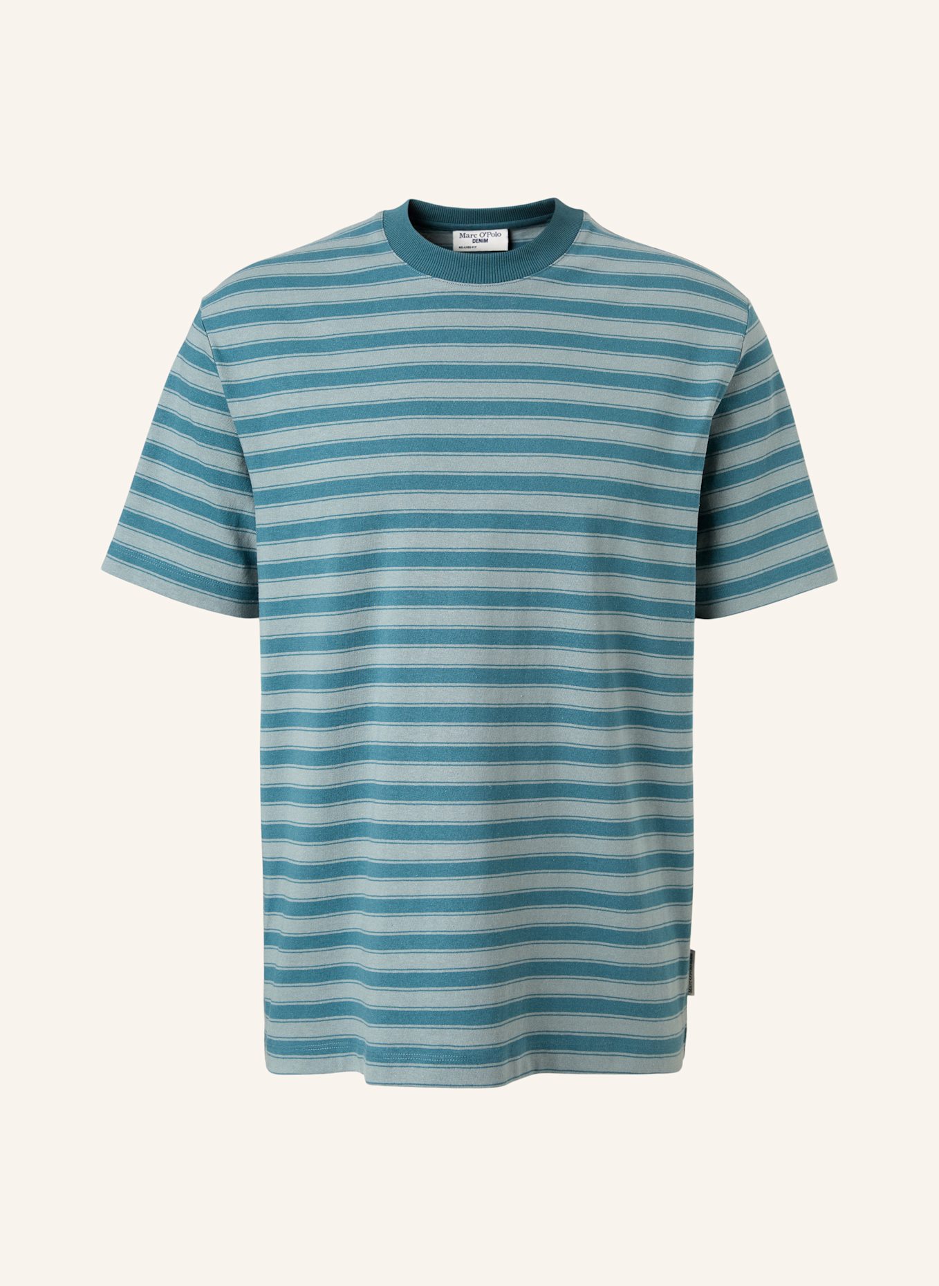 Marc O'Polo DENIM T-Shirt: DUNKELGRÜN