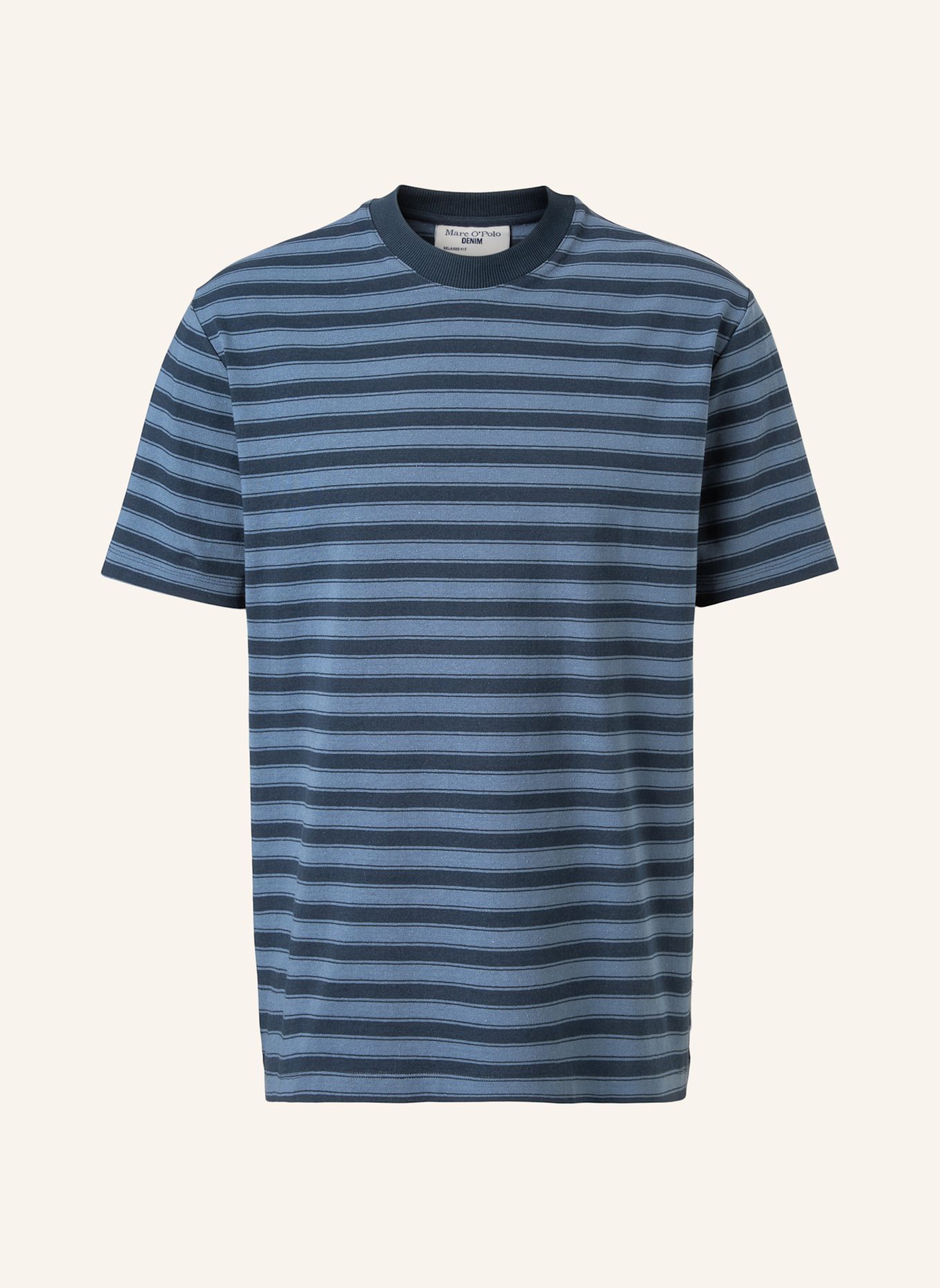 Marc O'Polo DENIM T-Shirt: DUNKELBLAU
