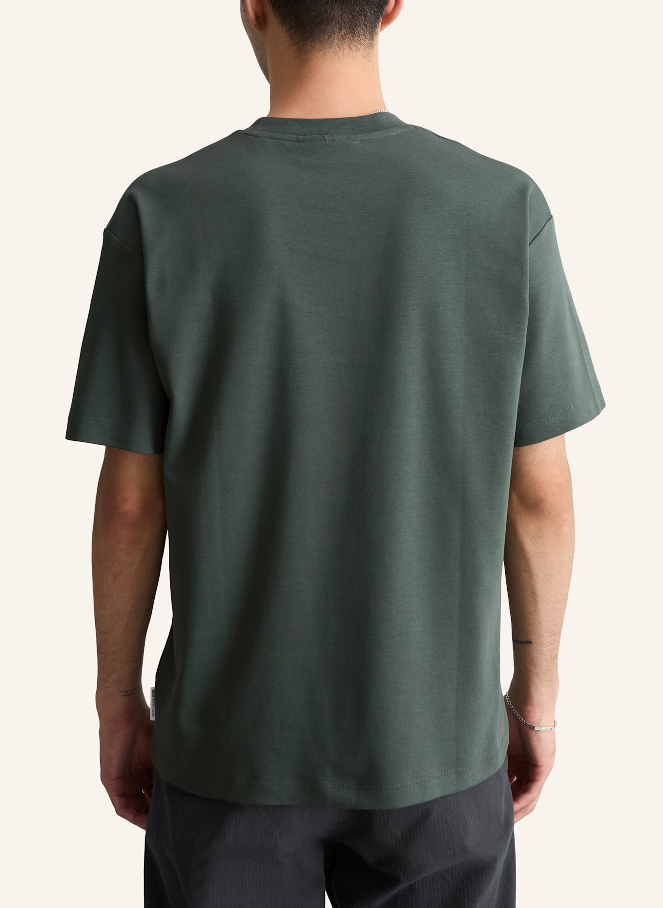Marc O'Polo DENIM T-Shirt: DUNKELGRÜN